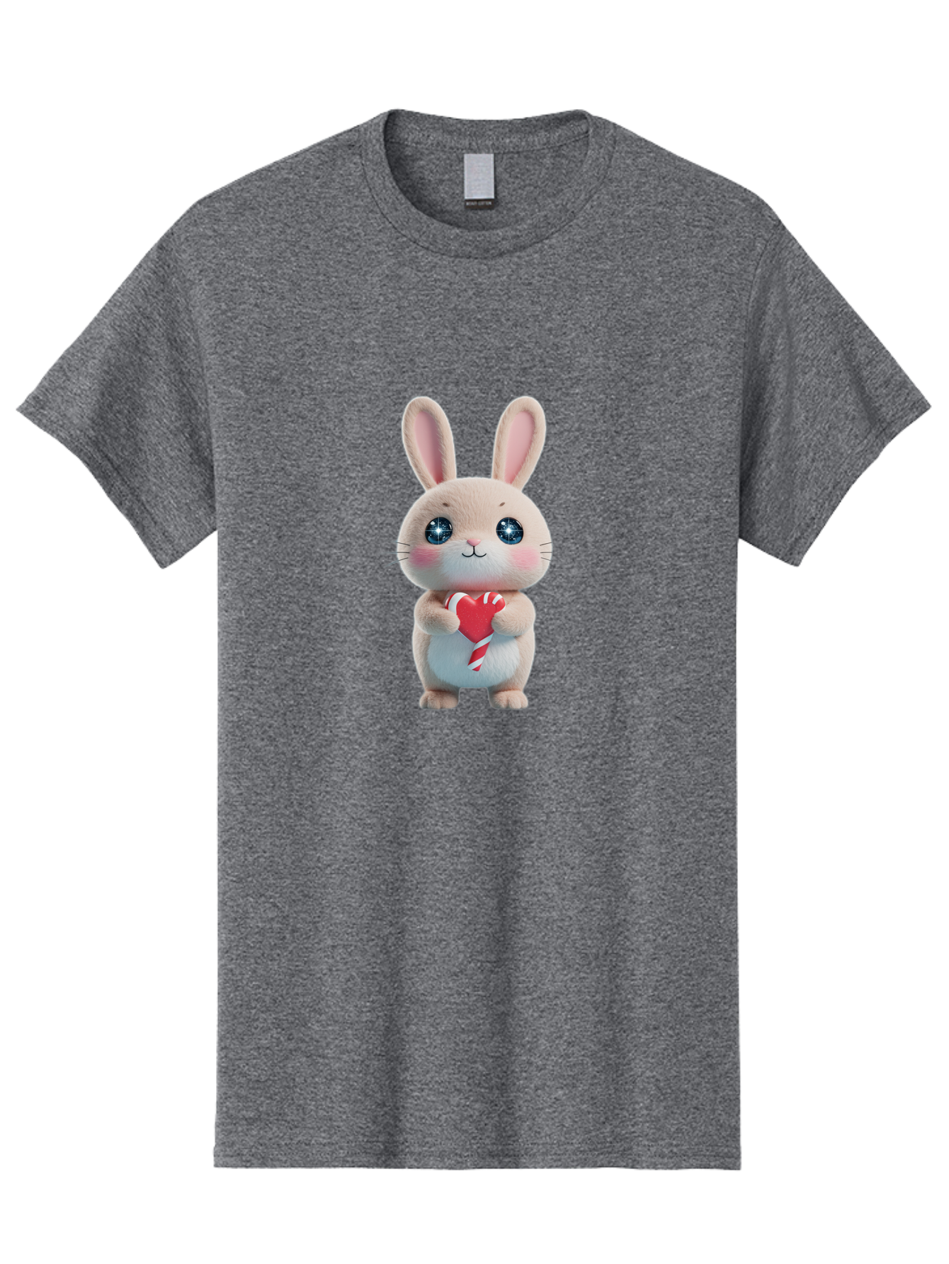 Rabbit-Holding-Heart Men'S Graphic Tee, 100% Cotton, Comfortable Casual Summer Wear, Machine Washable, Vintage Camera, Old Camera, Antique Camera, Black Camera, Classic Photography, Photography Equipment, Nostalgic Device, Film Camera, Bap891 5