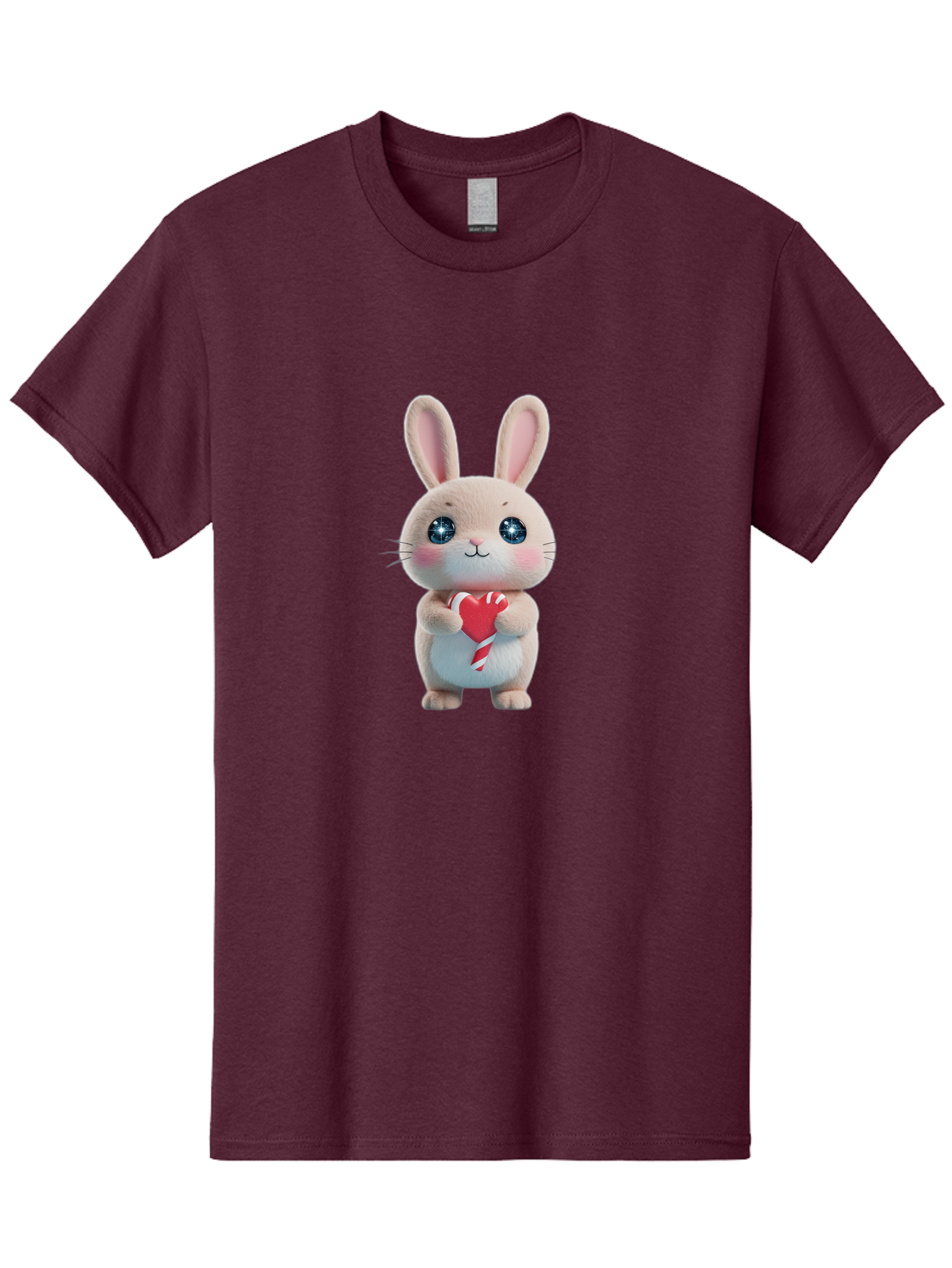 Rabbit-Holding-Heart Men'S Graphic Tee, 100% Cotton, Comfortable Casual Summer Wear, Machine Washable, Vintage Camera, Old Camera, Antique Camera, Black Camera, Classic Photography, Photography Equipment, Nostalgic Device, Film Camera, Bap891 11