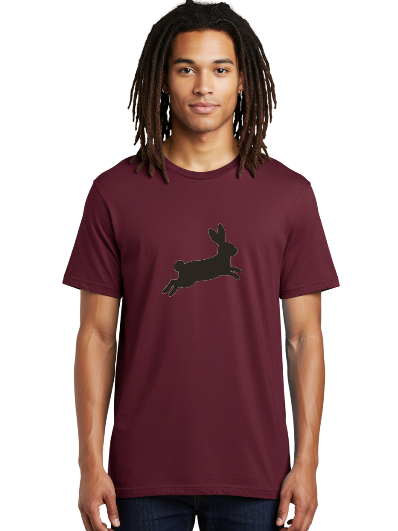 Rabbit-Silhouette Men'S Graphic Tee, 100% Cotton, Comfortable Casual Summer Wear, Machine Washable, Vintage Camera, Old Camera, Antique Camera, Black Camera, Classic Photography, Photography Equipment, Nostalgic Device, Film Camera, Camera Art Bap894 24
