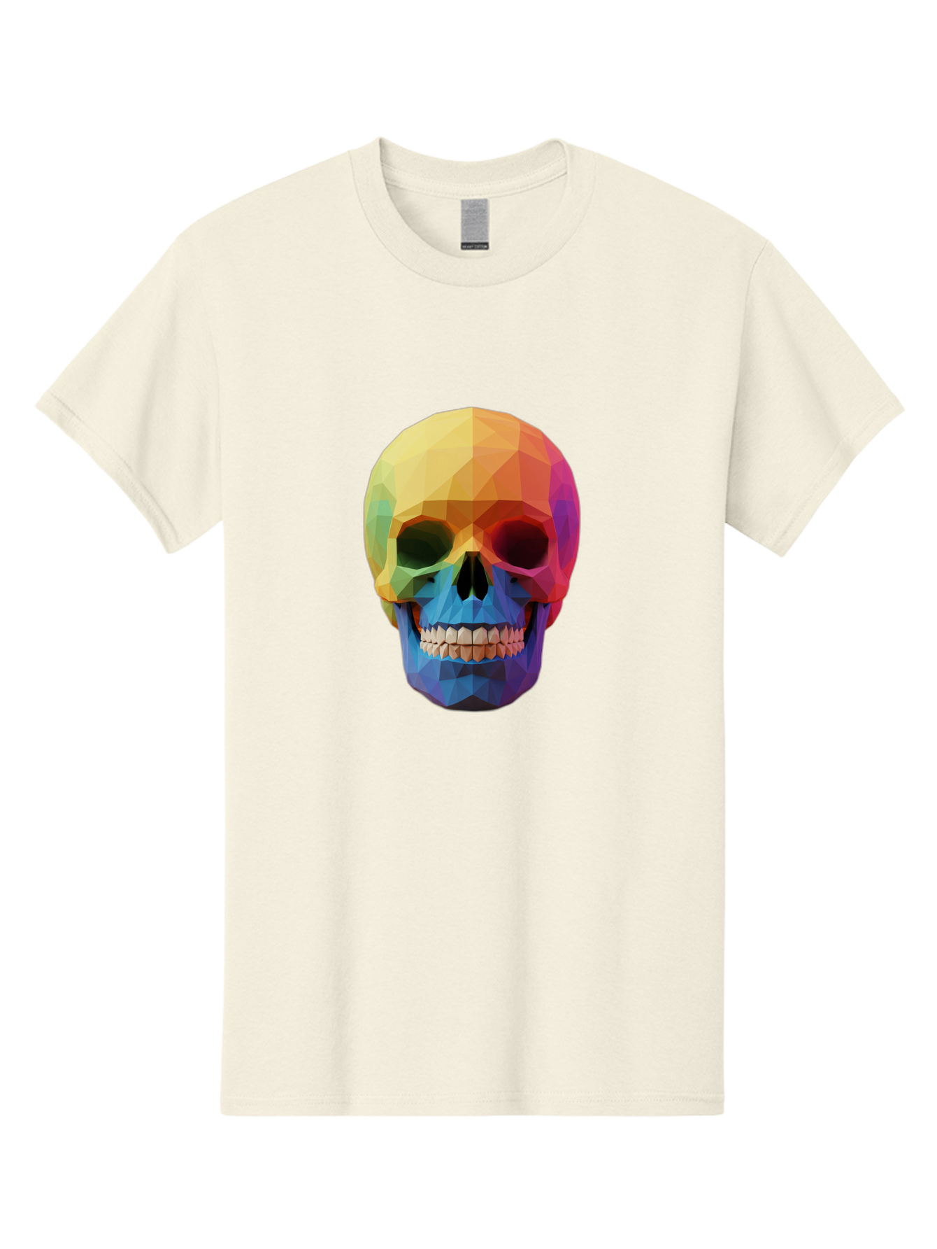 Rainbow-Skull-4 Men'S Graphic Tee, 100% Cotton, Comfortable Casual Summer Wear, Machine Washable, Vintage Camera, Old Camera, Antique Camera, Black Camera, Classic Photography, Photography Equipment, Nostalgic Device, Film Camera, Camera Art Bap905 4