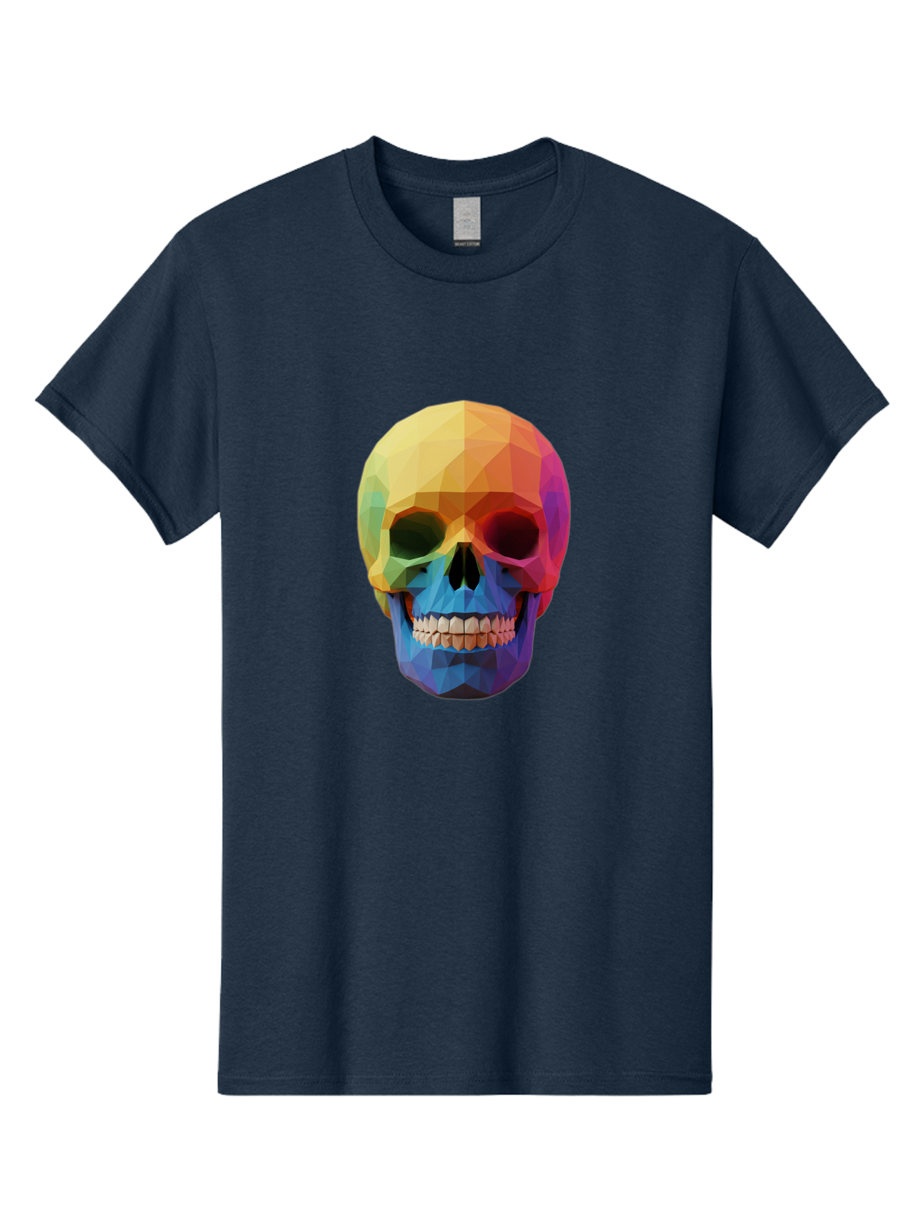Rainbow-Skull-4 Men'S Graphic Tee, 100% Cotton, Comfortable Casual Summer Wear, Machine Washable, Vintage Camera, Old Camera, Antique Camera, Black Camera, Classic Photography, Photography Equipment, Nostalgic Device, Film Camera, Camera Art Bap905 13