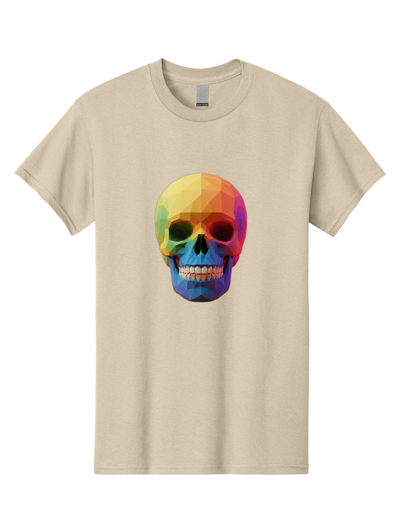Rainbow-Skull-4 Men'S Graphic Tee, 100% Cotton, Comfortable Casual Summer Wear, Machine Washable, Vintage Camera, Old Camera, Antique Camera, Black Camera, Classic Photography, Photography Equipment, Nostalgic Device, Film Camera, Camera Art Bap905 5