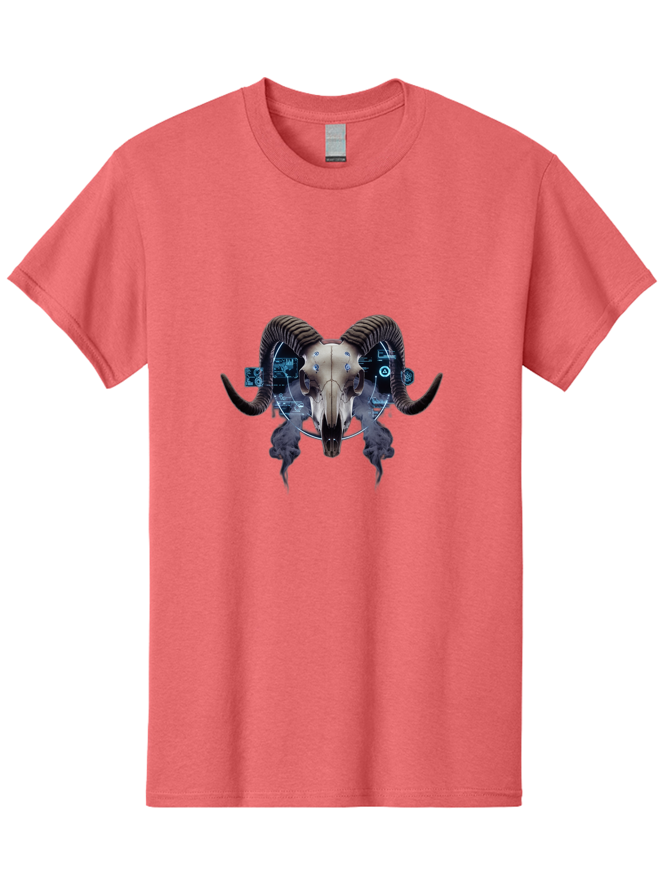 Ram-Skull-1 Men'S Graphic Tee, 100% Cotton, Comfortable Casual Summer Wear, Machine Washable, Vintage Camera, Old Camera, Antique Camera, Black Camera, Classic Photography, Photography Equipment, Nostalgic Device, Film Camera, Camera Art Bap910 11