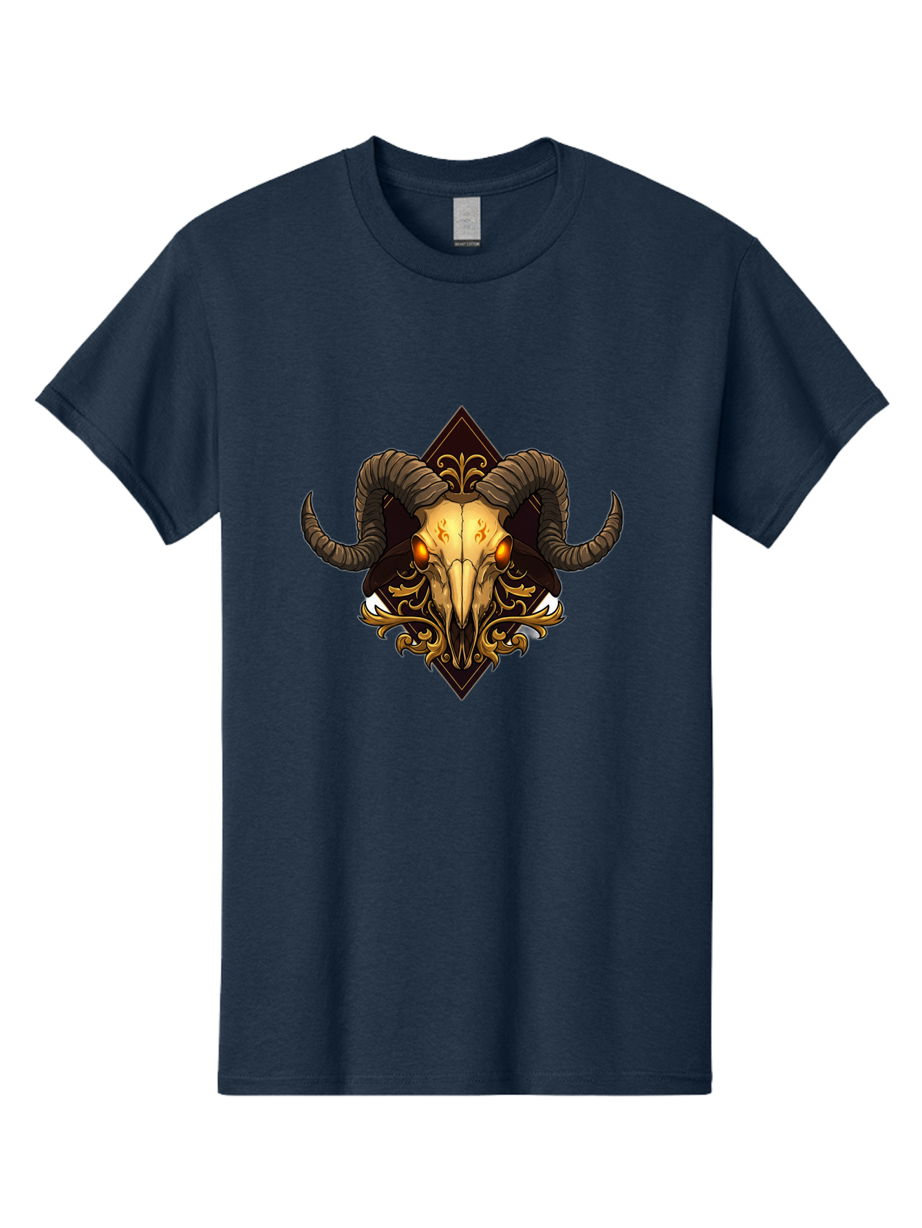 Ram-Skull-10 Men'S Graphic Tee, 100% Cotton, Comfortable Casual Summer Wear, Machine Washable, Vintage Camera, Old Camera, Antique Camera, Black Camera, Classic Photography, Photography Equipment, Nostalgic Device, Film Camera, Camera Art Bap911 7