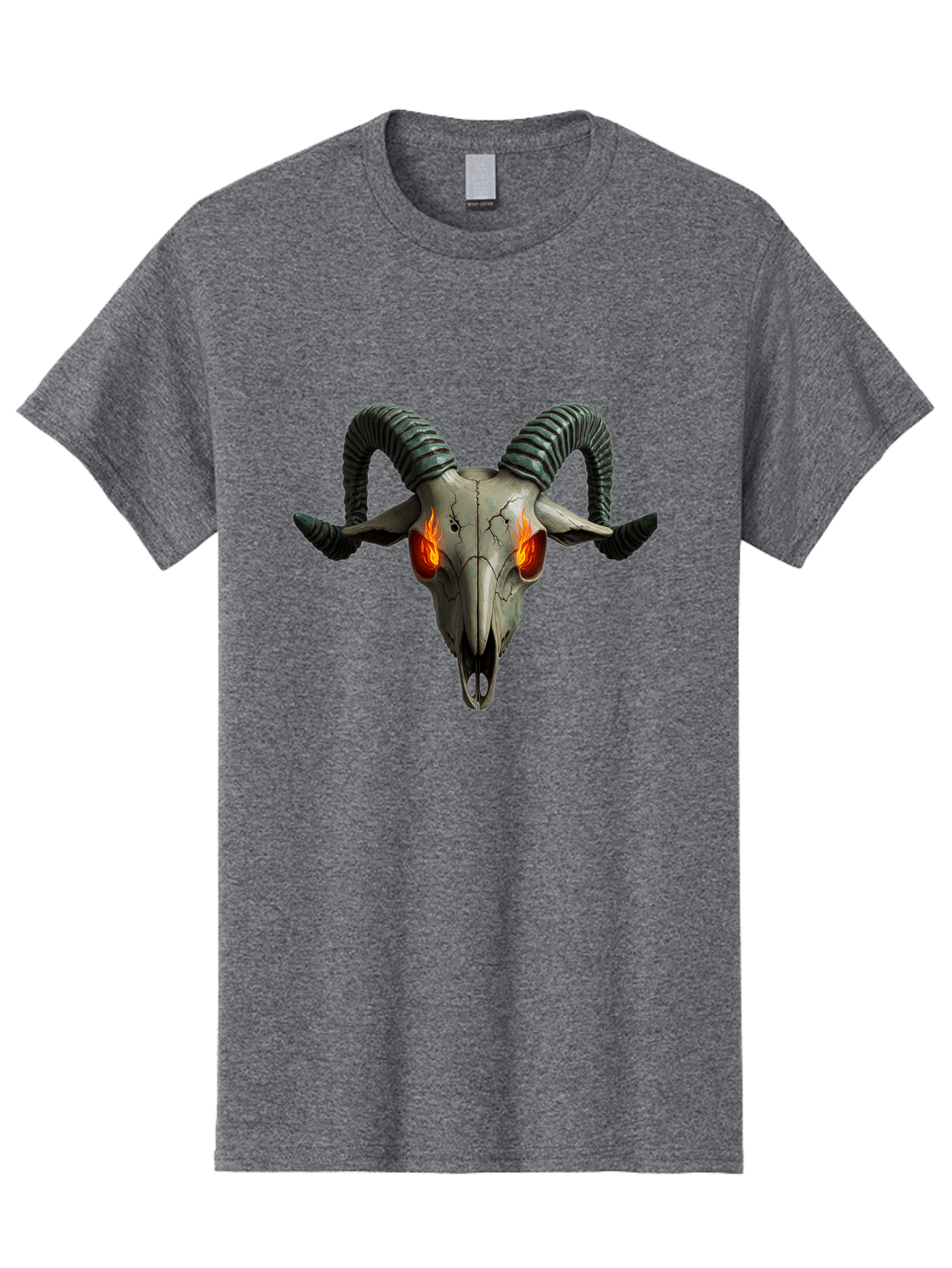 Ram-Skull-12 Men'S Graphic Tee, 100% Cotton, Comfortable Casual Summer Wear, Machine Washable, Vintage Camera, Old Camera, Antique Camera, Black Camera, Classic Photography, Photography Equipment, Nostalgic Device, Film Camera, Camera Art Bap913 12