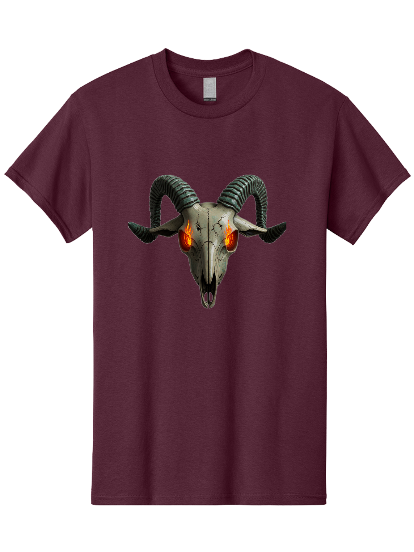 Ram-Skull-12 Men'S Graphic Tee, 100% Cotton, Comfortable Casual Summer Wear, Machine Washable, Vintage Camera, Old Camera, Antique Camera, Black Camera, Classic Photography, Photography Equipment, Nostalgic Device, Film Camera, Camera Art Bap913 10