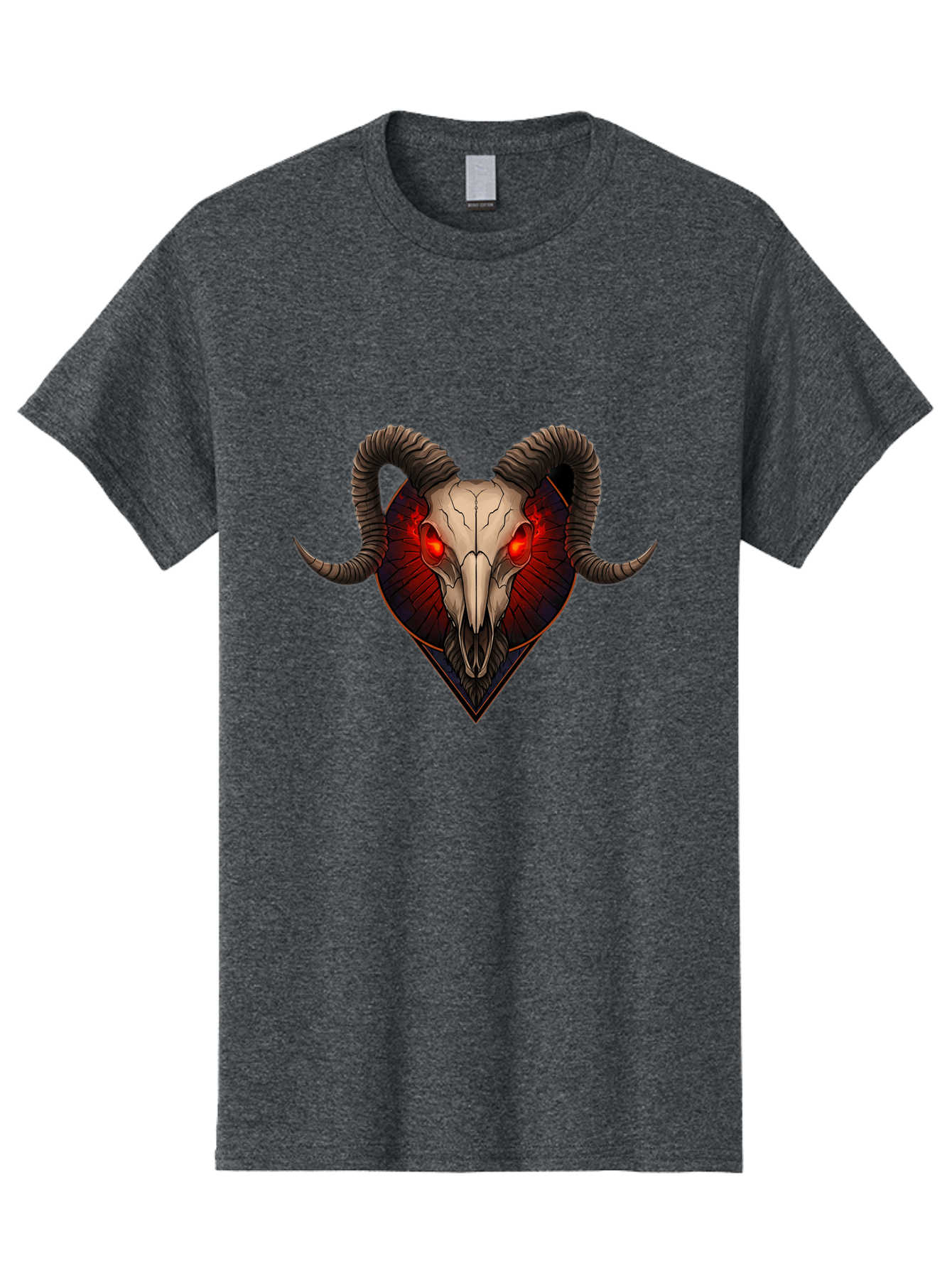 Ram-Skull-2 Men'S Graphic Tee, 100% Cotton, Comfortable Casual Summer Wear, Machine Washable, Vintage Camera, Old Camera, Antique Camera, Black Camera, Classic Photography, Photography Equipment, Nostalgic Device, Film Camera, Camera Art Bap914 9