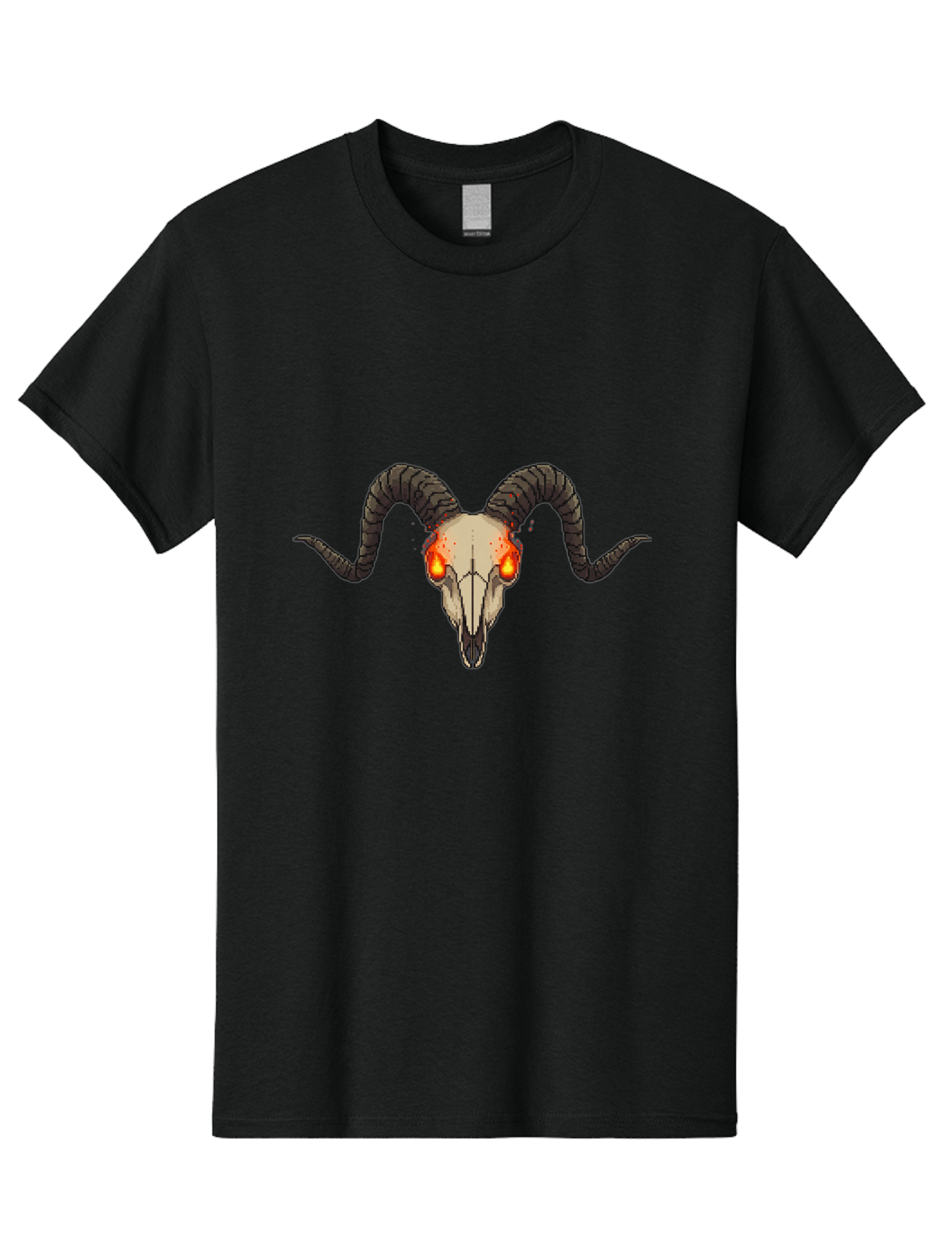 Ram-Skull-3 Men'S Graphic Tee, 100% Cotton, Comfortable Casual Summer Wear, Machine Washable, Vintage Camera, Old Camera, Antique Camera, Black Camera, Classic Photography, Photography Equipment, Nostalgic Device, Film Camera, Camera Art Bap915 9
