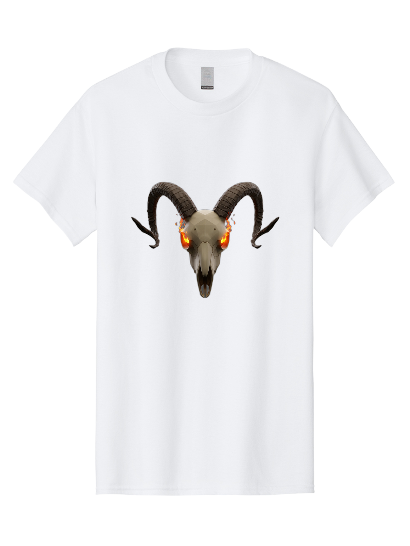 Ram-Skull-6 Men'S Graphic Tee, 100% Cotton, Comfortable Casual Summer Wear, Machine Washable, Vintage Camera, Old Camera, Antique Camera, Black Camera, Classic Photography, Photography Equipment, Nostalgic Device, Film Camera, Camera Art Bap918 12