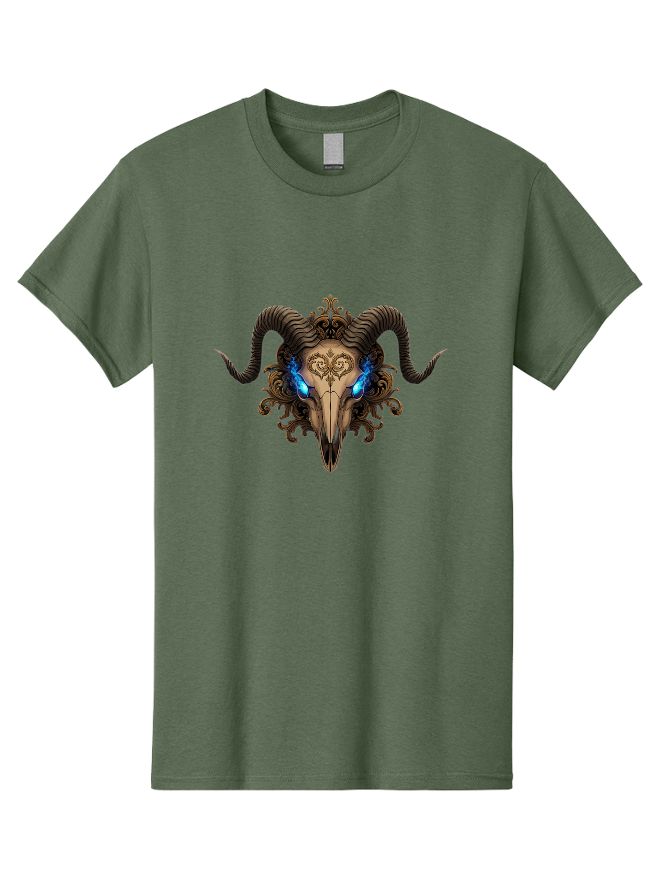 Ram-Skull-7 Men'S Graphic Tee, 100% Cotton, Comfortable Casual Summer Wear, Machine Washable, Vintage Camera, Old Camera, Antique Camera, Black Camera, Classic Photography, Photography Equipment, Nostalgic Device, Film Camera, Camera Art Bap919 15