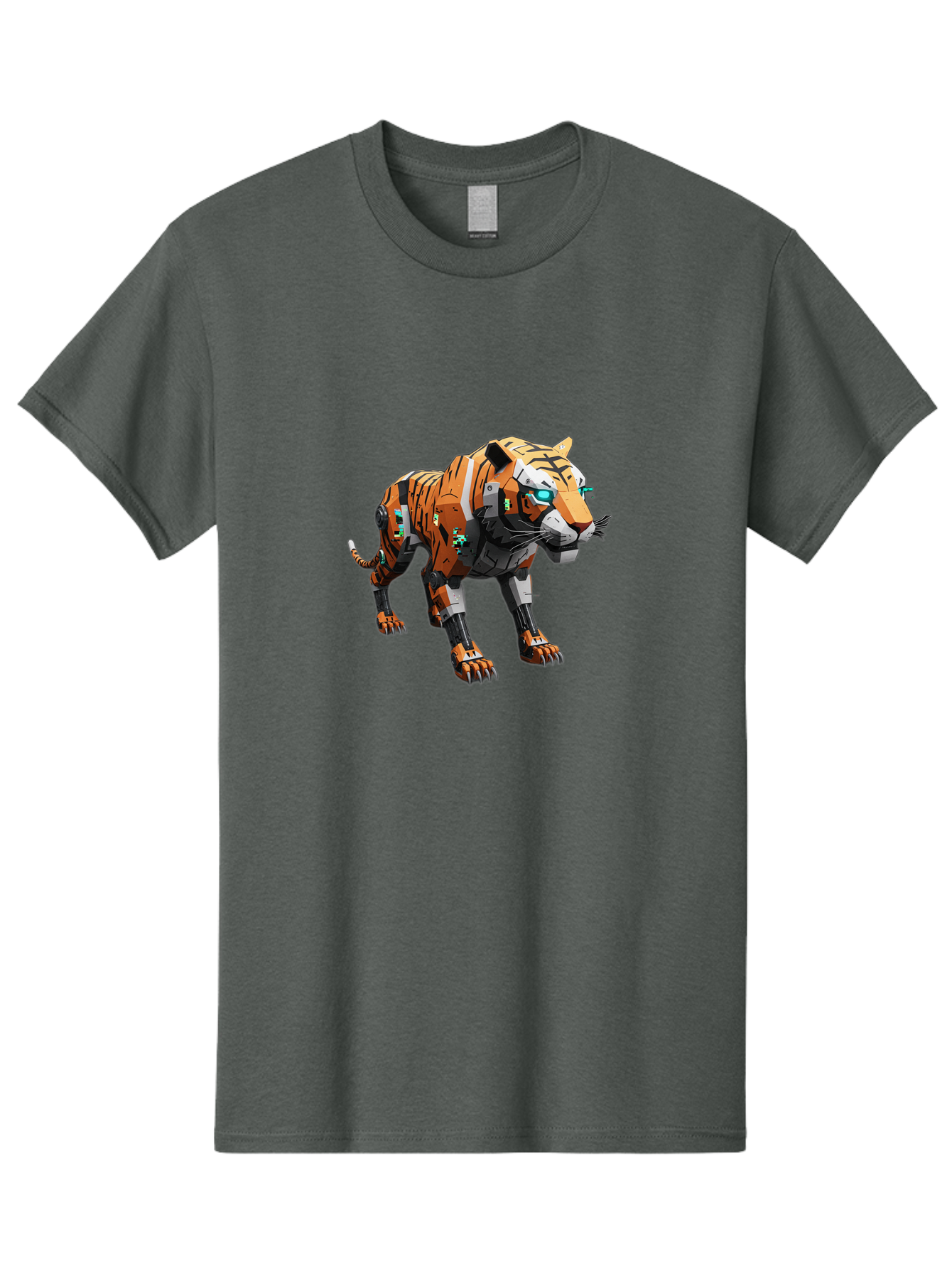 Robo-Tiger-1 Men'S Graphic Tee, 100% Cotton, Comfortable Casual Summer Wear, Machine Washable, Vintage Camera, Old Camera, Antique Camera, Black Camera, Classic Photography, Photography Equipment, Nostalgic Device, Film Camera, Camera Art Bap946 12