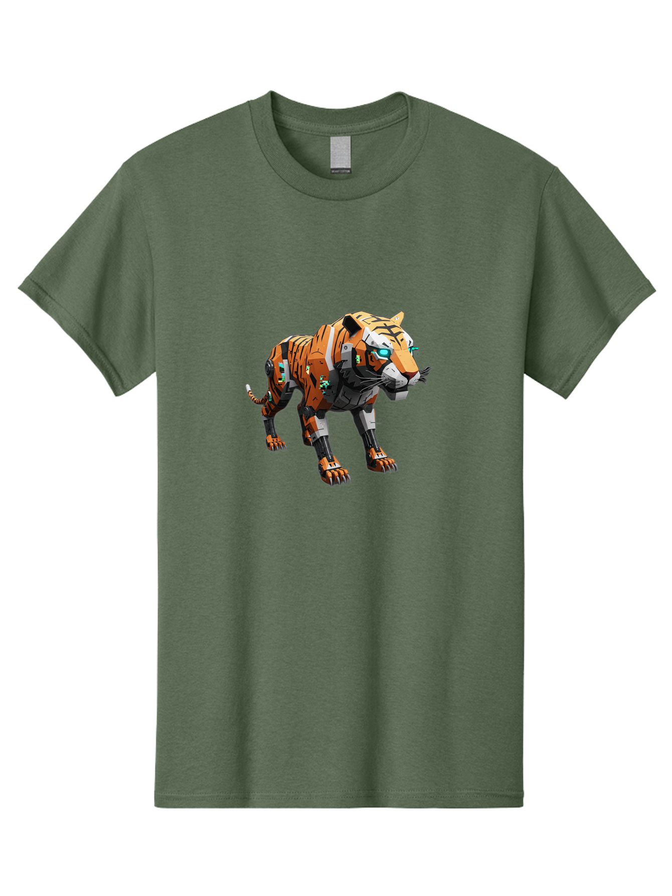 Robo-Tiger-1 Men'S Graphic Tee, 100% Cotton, Comfortable Casual Summer Wear, Machine Washable, Vintage Camera, Old Camera, Antique Camera, Black Camera, Classic Photography, Photography Equipment, Nostalgic Device, Film Camera, Camera Art Bap946 5