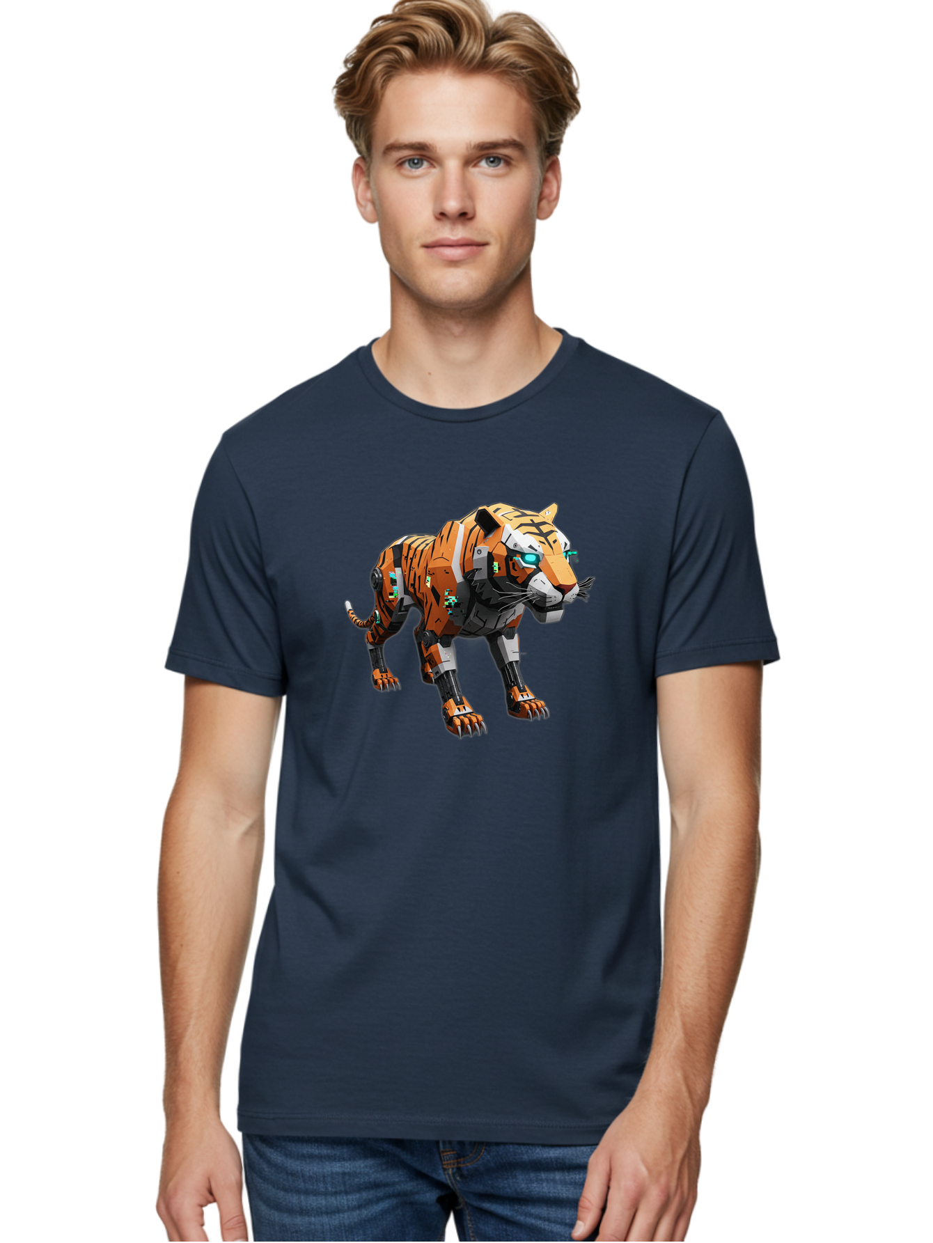 Robo-Tiger-1 Men'S Graphic Tee, 100% Cotton, Comfortable Casual Summer Wear, Machine Washable, Vintage Camera, Old Camera, Antique Camera, Black Camera, Classic Photography, Photography Equipment, Nostalgic Device, Film Camera, Camera Art Bap946 18