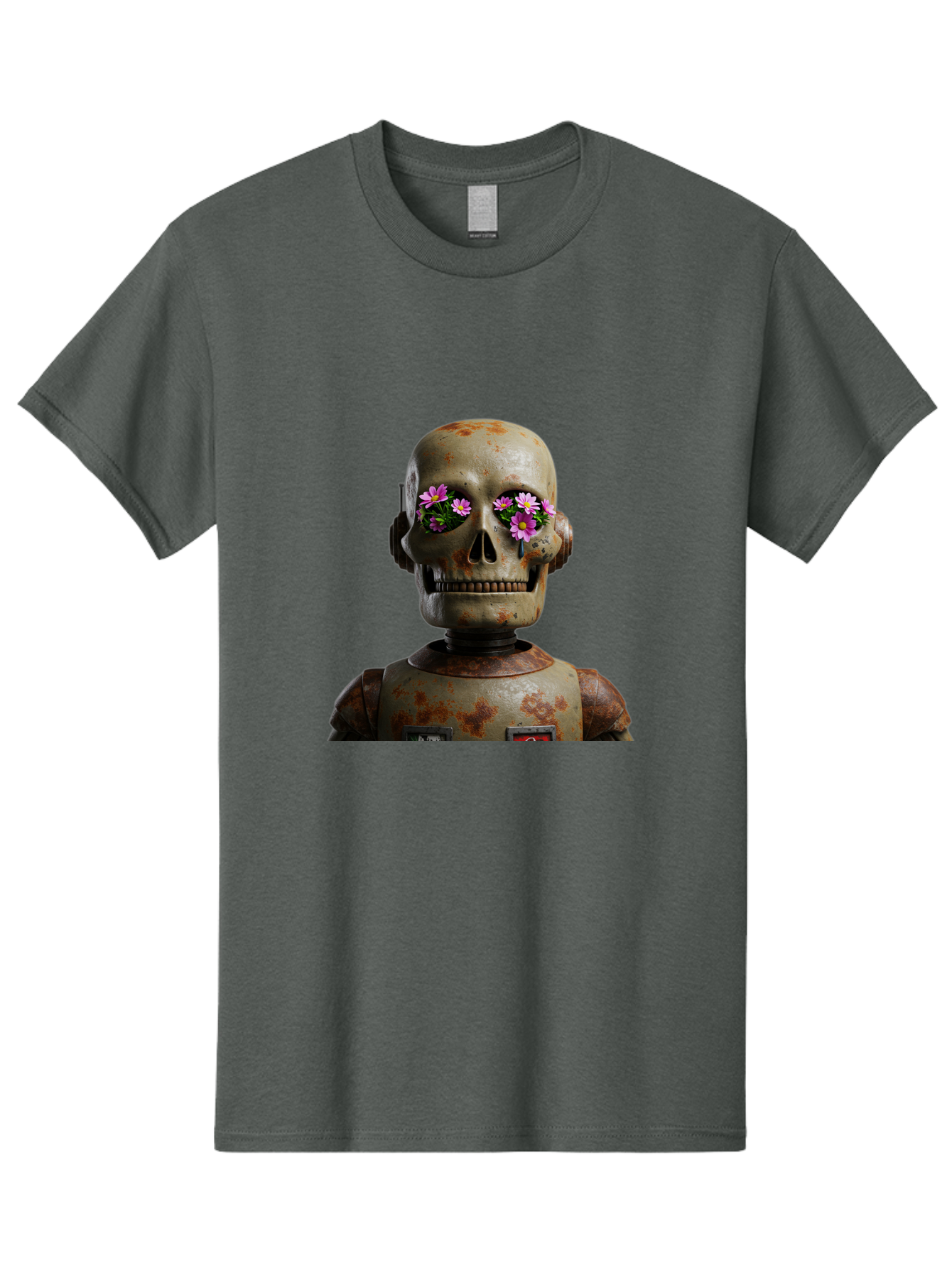 Robot-Skeleton Men'S Graphic Tee, 100% Cotton, Comfortable Casual Summer Wear, Machine Washable, Vintage Camera, Old Camera, Antique Camera, Black Camera, Classic Photography, Photography Equipment, Nostalgic Device, Film Camera, Camera Art Bap952 5