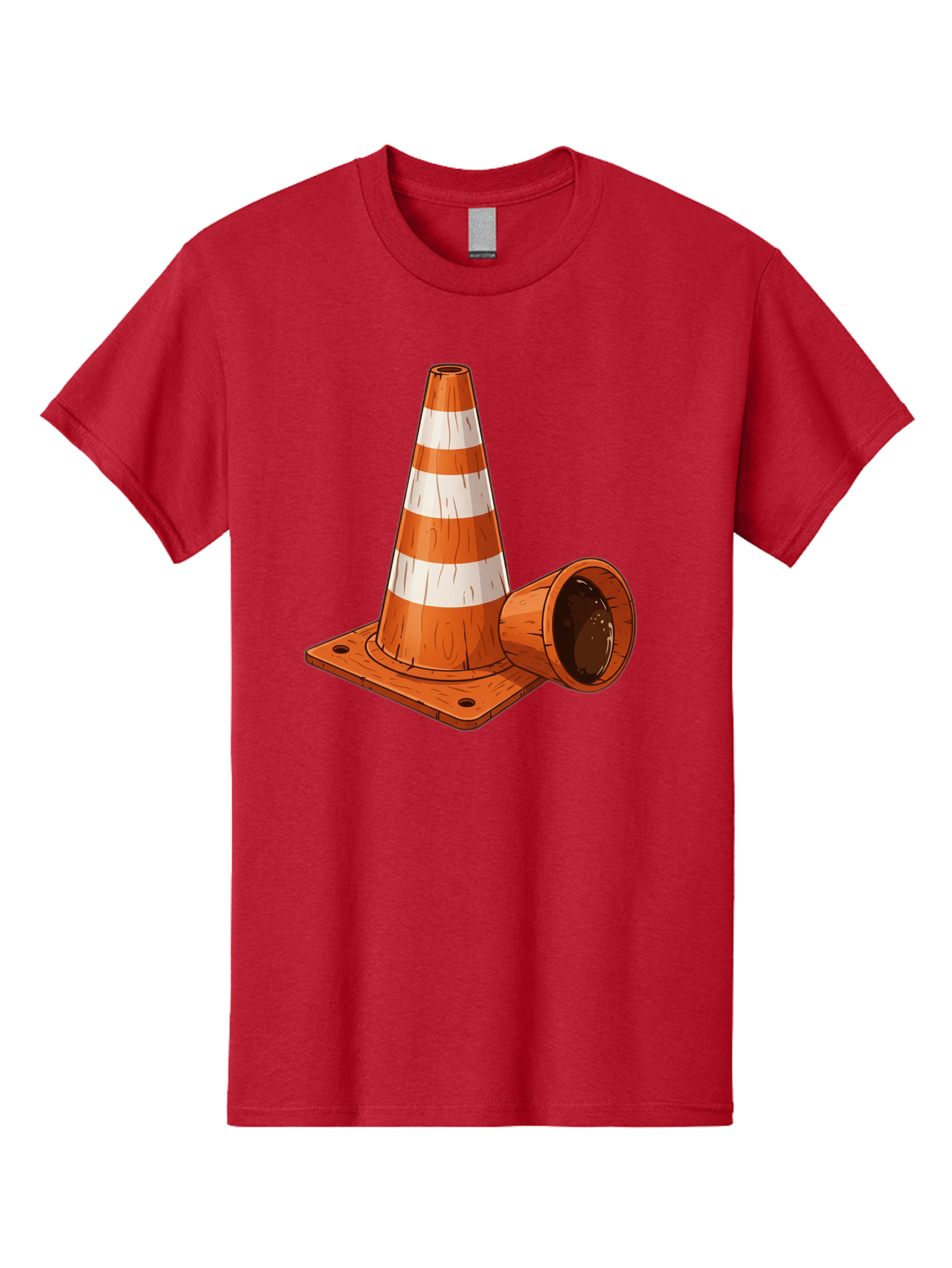Traffic-Cone-2 Men'S Graphic Tee, 100% Cotton, Comfortable Casual Summer Wear, Machine Washable, Vintage Camera, Old Camera, Antique Camera, Black Camera, Classic Photography, Photography Equipment, Nostalgic Device, Film Camera, Camera Art Baq149 12