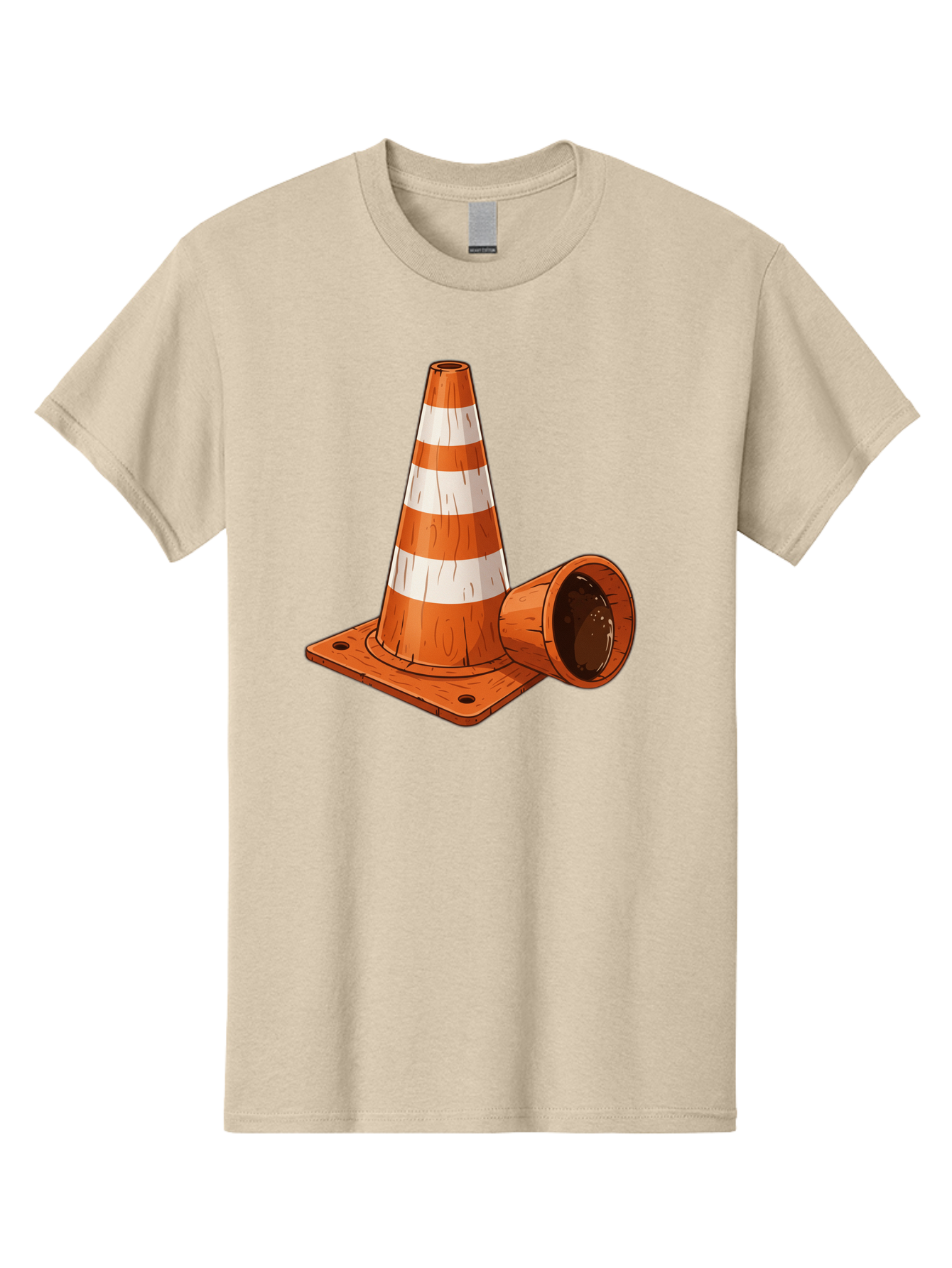 Traffic-Cone-2 Men'S Graphic Tee, 100% Cotton, Comfortable Casual Summer Wear, Machine Washable, Vintage Camera, Old Camera, Antique Camera, Black Camera, Classic Photography, Photography Equipment, Nostalgic Device, Film Camera, Camera Art Baq149 7