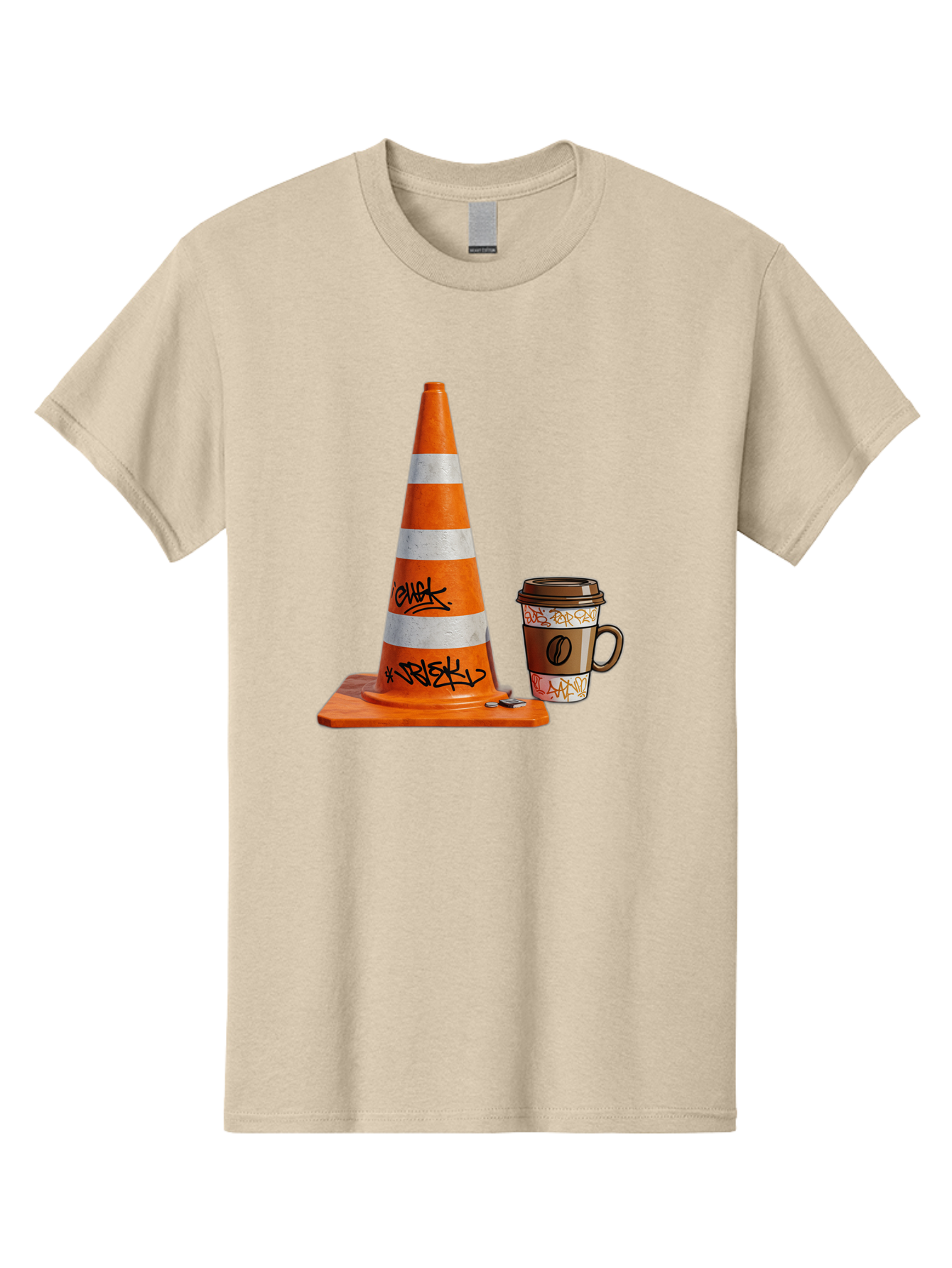 Traffic-Cone-Coffee Men'S Graphic Tee, 100% Cotton, Comfortable Casual Summer Wear, Machine Washable, Vintage Camera, Old Camera, Antique Camera, Black Camera, Classic Photography, Photography Equipment, Nostalgic Device, Film Camera, Baq154 7