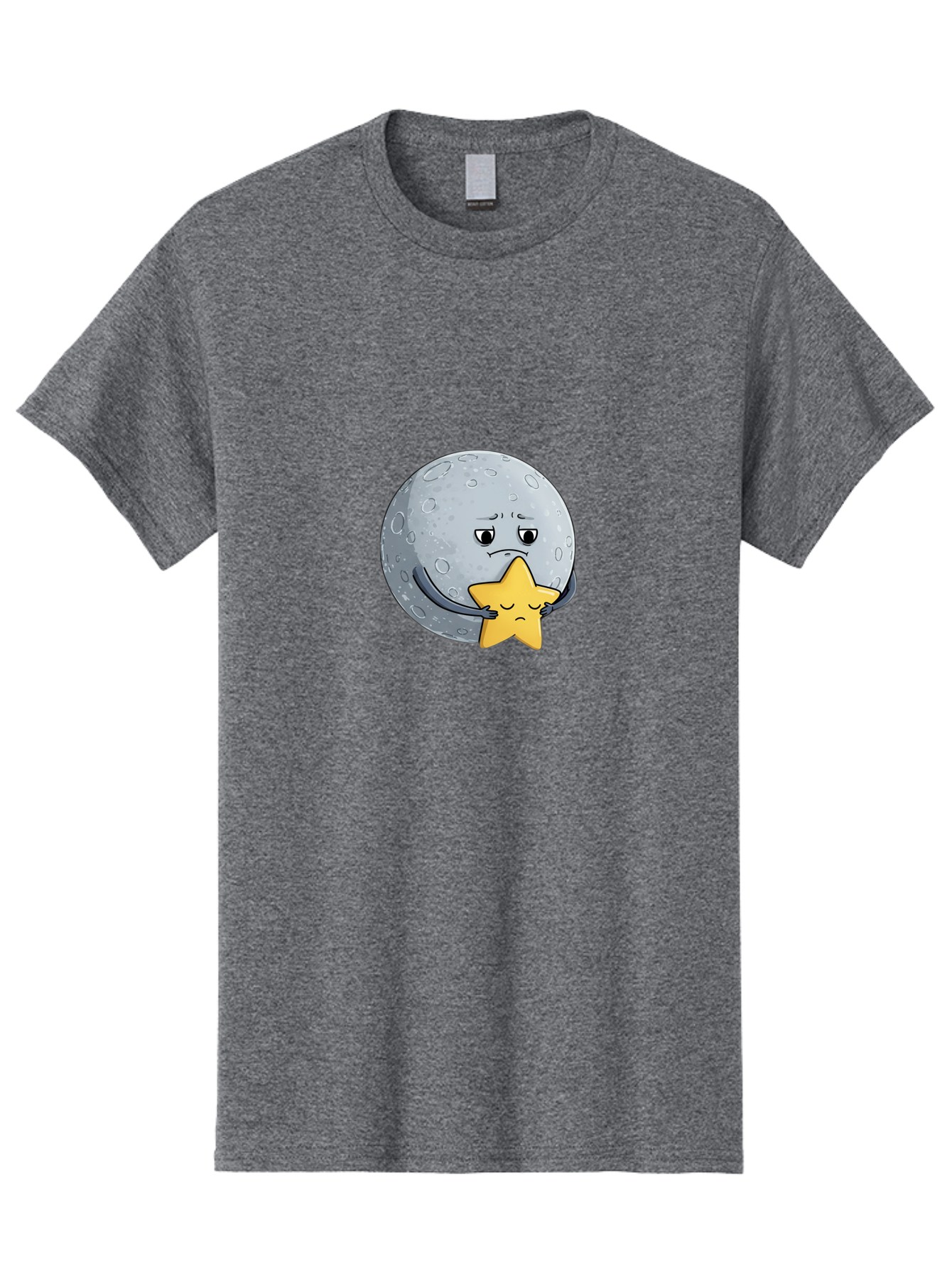 Unhappy-Moon-Embracing-Star Men'S Graphic Tee, 100% Cotton, Comfortable Casual Summer Wear, Machine Washable, Vintage Camera, Old Camera, Antique Camera, Black Camera, Classic Photography, Photography Equipment, Nostalgic Device, Film Camera, Baq172 4