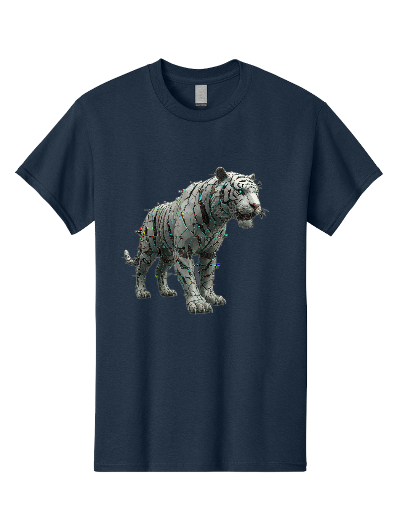 White-Tiger-Sculpture Men'S Graphic Tee, 100% Cotton, Comfortable Casual Summer Wear, Machine Washable, Vintage Camera, Old Camera, Antique Camera, Black Camera, Classic Photography, Photography Equipment, Nostalgic Device, Film Camera, Baq187 11