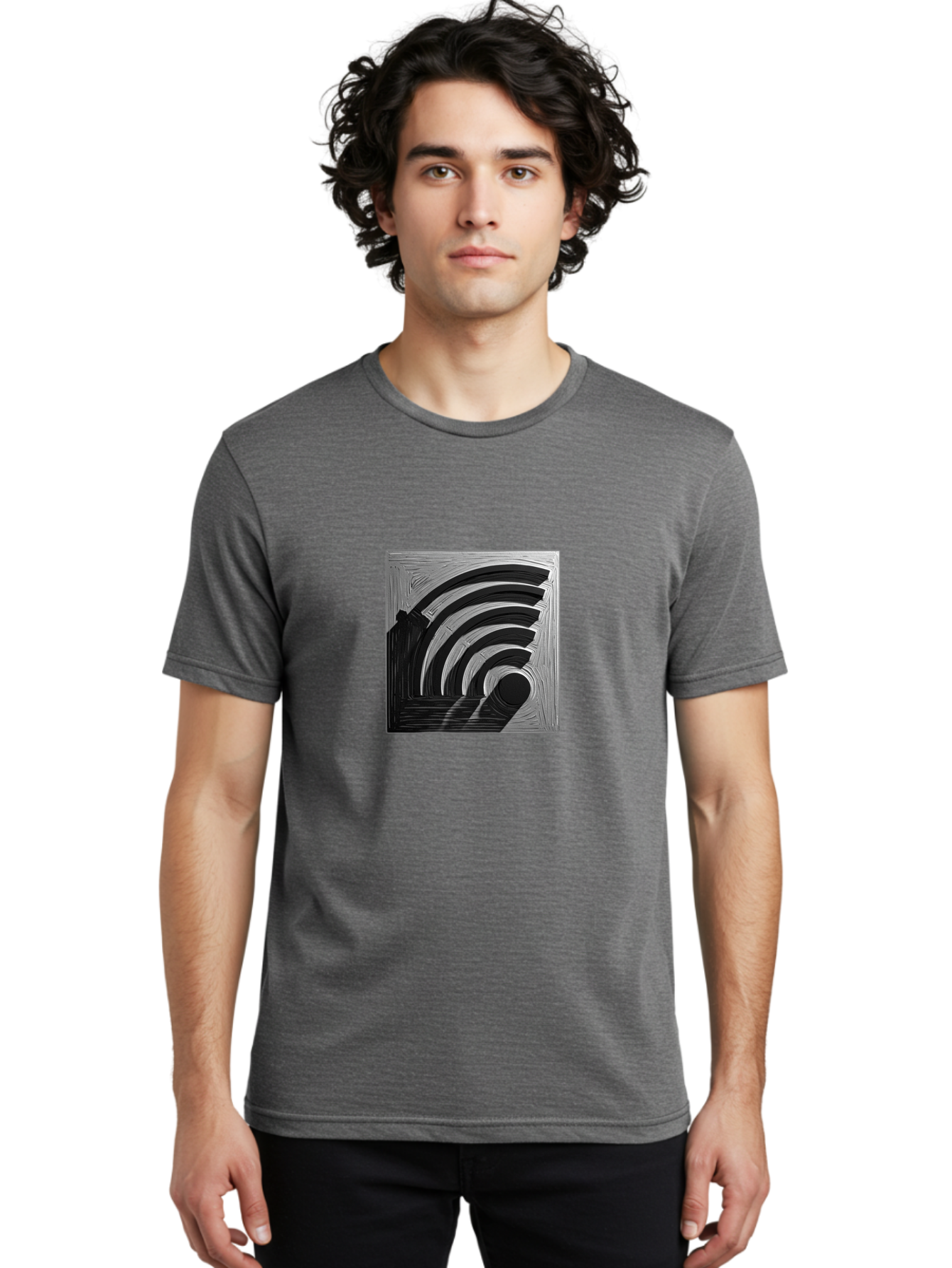 Wi-Fi-Symbol Men'S Graphic Tee, 100% Cotton, Comfortable Casual Summer Wear, Machine Washable, Vintage Camera, Old Camera, Antique Camera, Black Camera, Classic Photography, Photography Equipment, Nostalgic Device, Film Camera, Camera Art Baq189 28