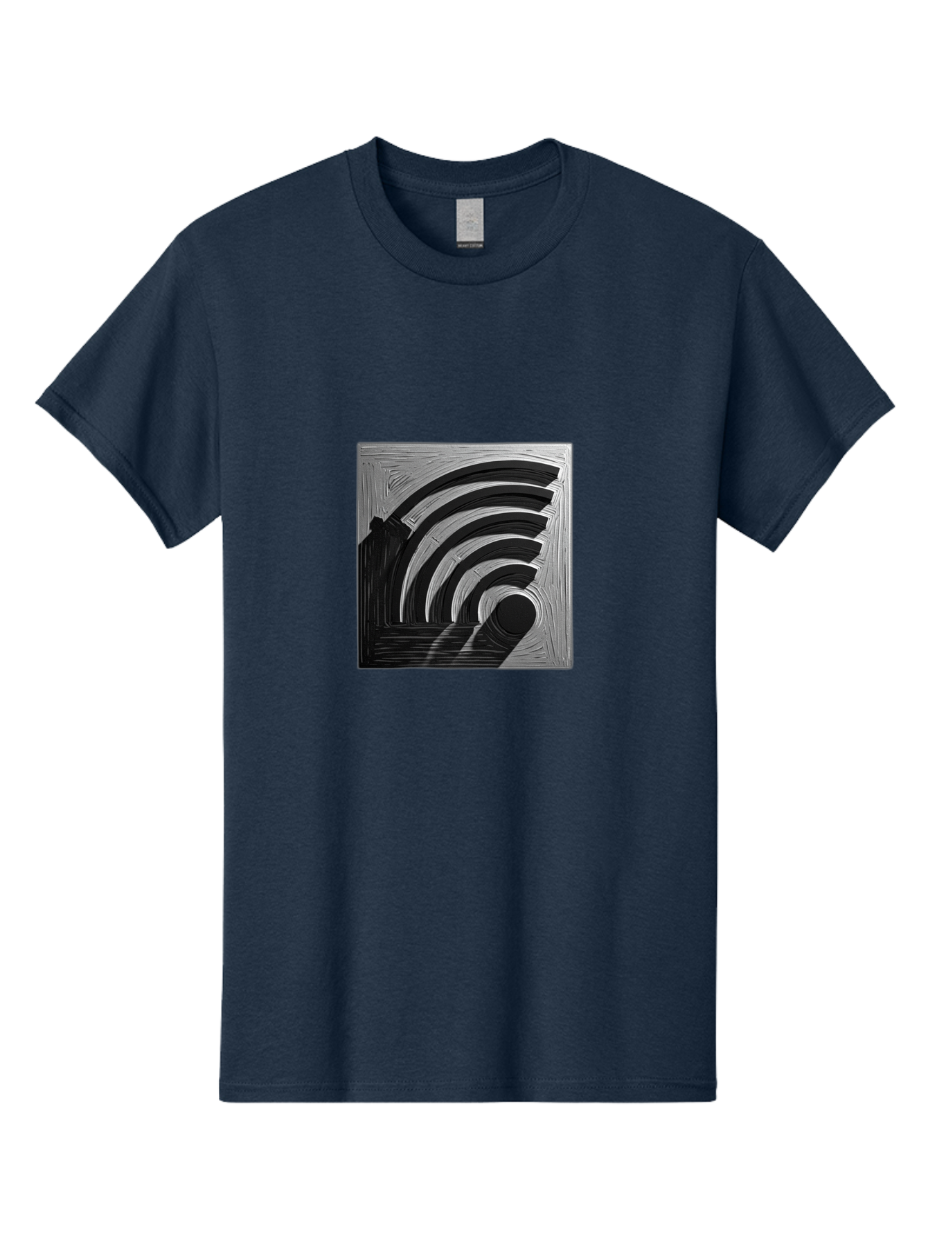 Wi-Fi-Symbol Men'S Graphic Tee, 100% Cotton, Comfortable Casual Summer Wear, Machine Washable, Vintage Camera, Old Camera, Antique Camera, Black Camera, Classic Photography, Photography Equipment, Nostalgic Device, Film Camera, Camera Art Baq189 5