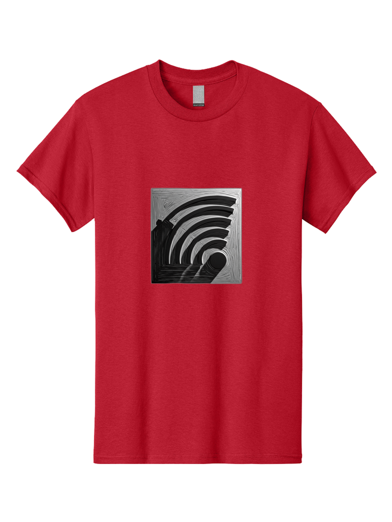 Wi-Fi-Symbol Men'S Graphic Tee, 100% Cotton, Comfortable Casual Summer Wear, Machine Washable, Vintage Camera, Old Camera, Antique Camera, Black Camera, Classic Photography, Photography Equipment, Nostalgic Device, Film Camera, Camera Art Baq189 4