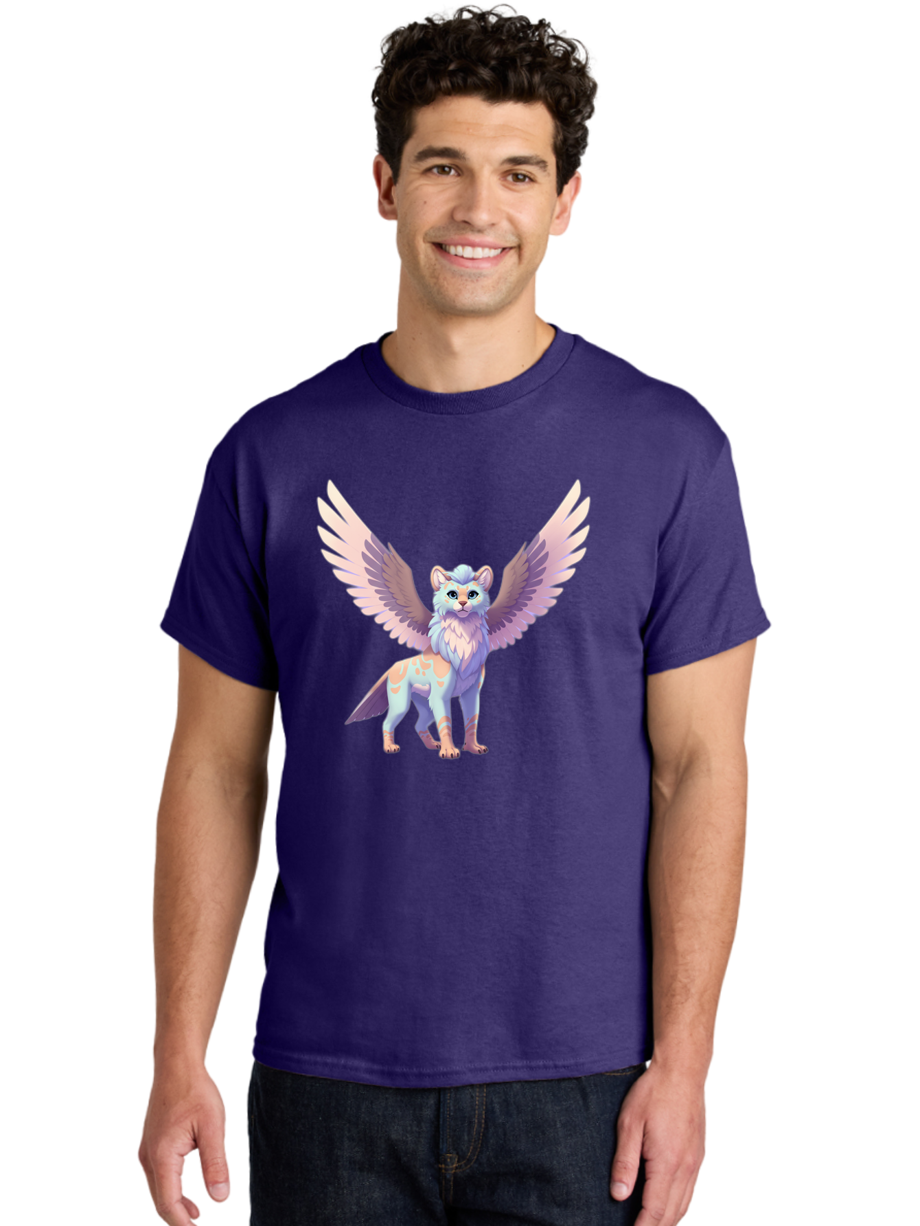 Winged-Cat-Creature Men'S Graphic Tee, 100% Cotton, Comfortable Casual Summer Wear, Machine Washable, Vintage Camera, Old Camera, Antique Camera, Black Camera, Classic Photography, Photography Equipment, Nostalgic Device, Film Camera, Baq196 30