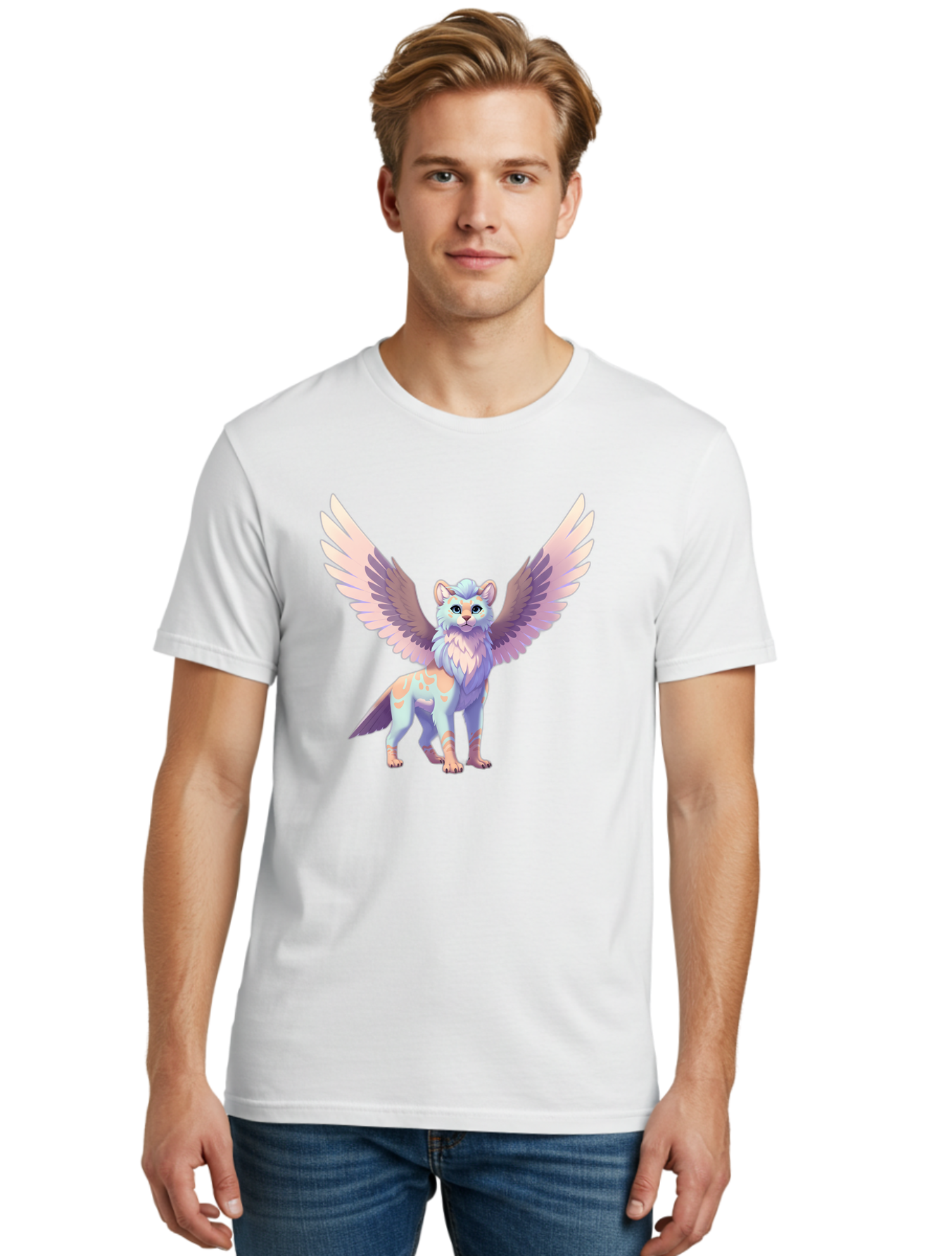Winged-Cat-Creature Men'S Graphic Tee, 100% Cotton, Comfortable Casual Summer Wear, Machine Washable, Vintage Camera, Old Camera, Antique Camera, Black Camera, Classic Photography, Photography Equipment, Nostalgic Device, Film Camera, Baq196 17