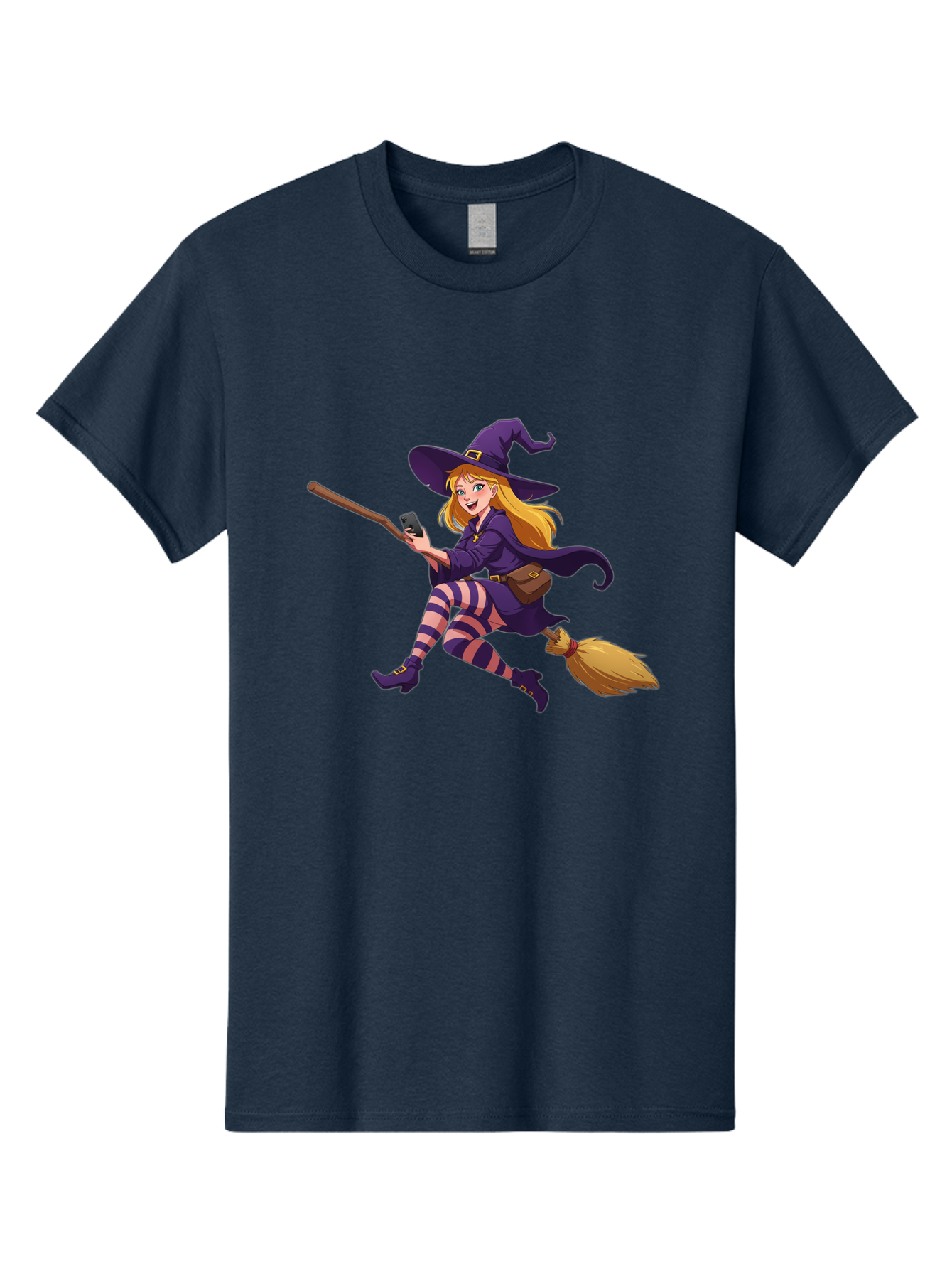 Witch-Flying-On-Broomstick Men'S Graphic Tee, 100% Cotton, Comfortable Casual Summer Wear, Machine Washable, Vintage Camera, Old Camera, Antique Camera, Black Camera, Classic Photography, Photography Equipment, Nostalgic Device, Film Camera, Baq206 4