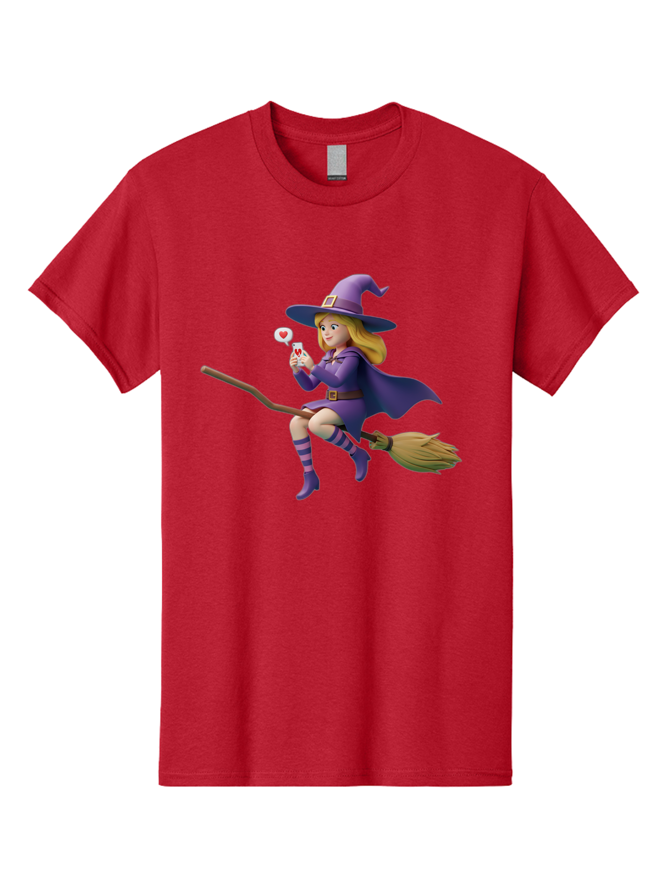 Witch-On-Broomstick-1 Men'S Graphic Tee, 100% Cotton, Comfortable Casual Summer Wear, Machine Washable, Vintage Camera, Old Camera, Antique Camera, Black Camera, Classic Photography, Photography Equipment, Nostalgic Device, Film Camera, Baq208 2