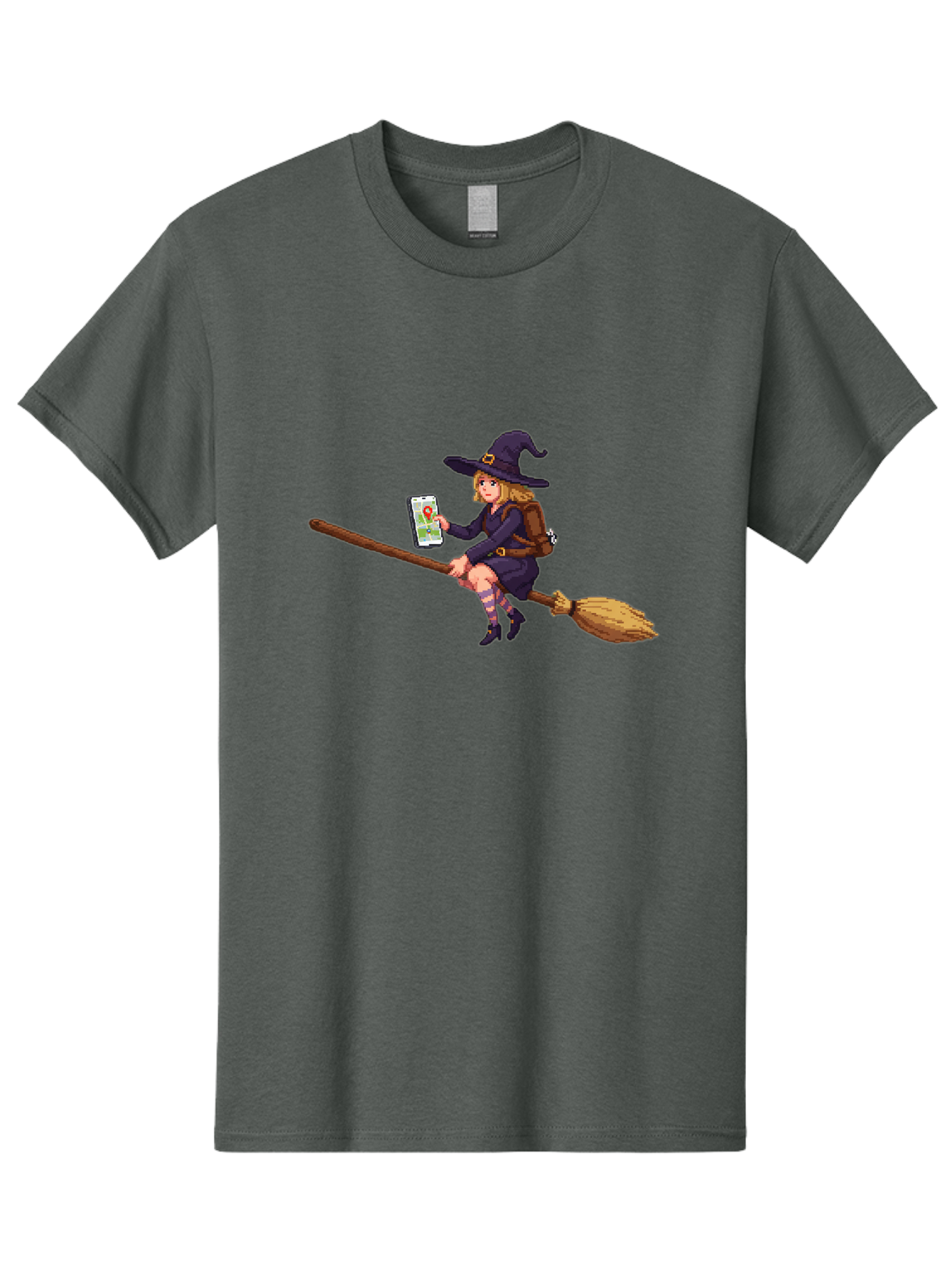 Witch-On-Broomstick-3 Men'S Graphic Tee, 100% Cotton, Comfortable Casual Summer Wear, Machine Washable, Vintage Camera, Old Camera, Antique Camera, Black Camera, Classic Photography, Photography Equipment, Nostalgic Device, Film Camera, Baq210 1