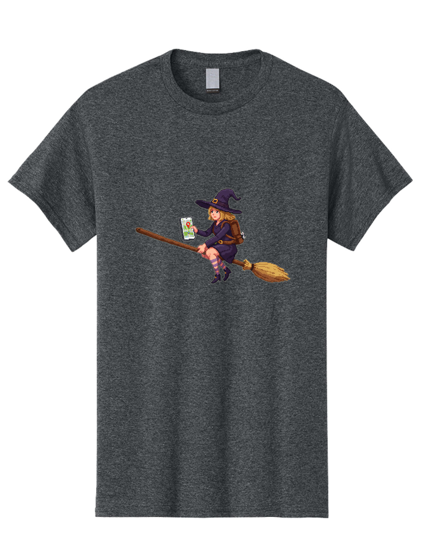 Witch-On-Broomstick-3 Men'S Graphic Tee, 100% Cotton, Comfortable Casual Summer Wear, Machine Washable, Vintage Camera, Old Camera, Antique Camera, Black Camera, Classic Photography, Photography Equipment, Nostalgic Device, Film Camera, Baq210 11