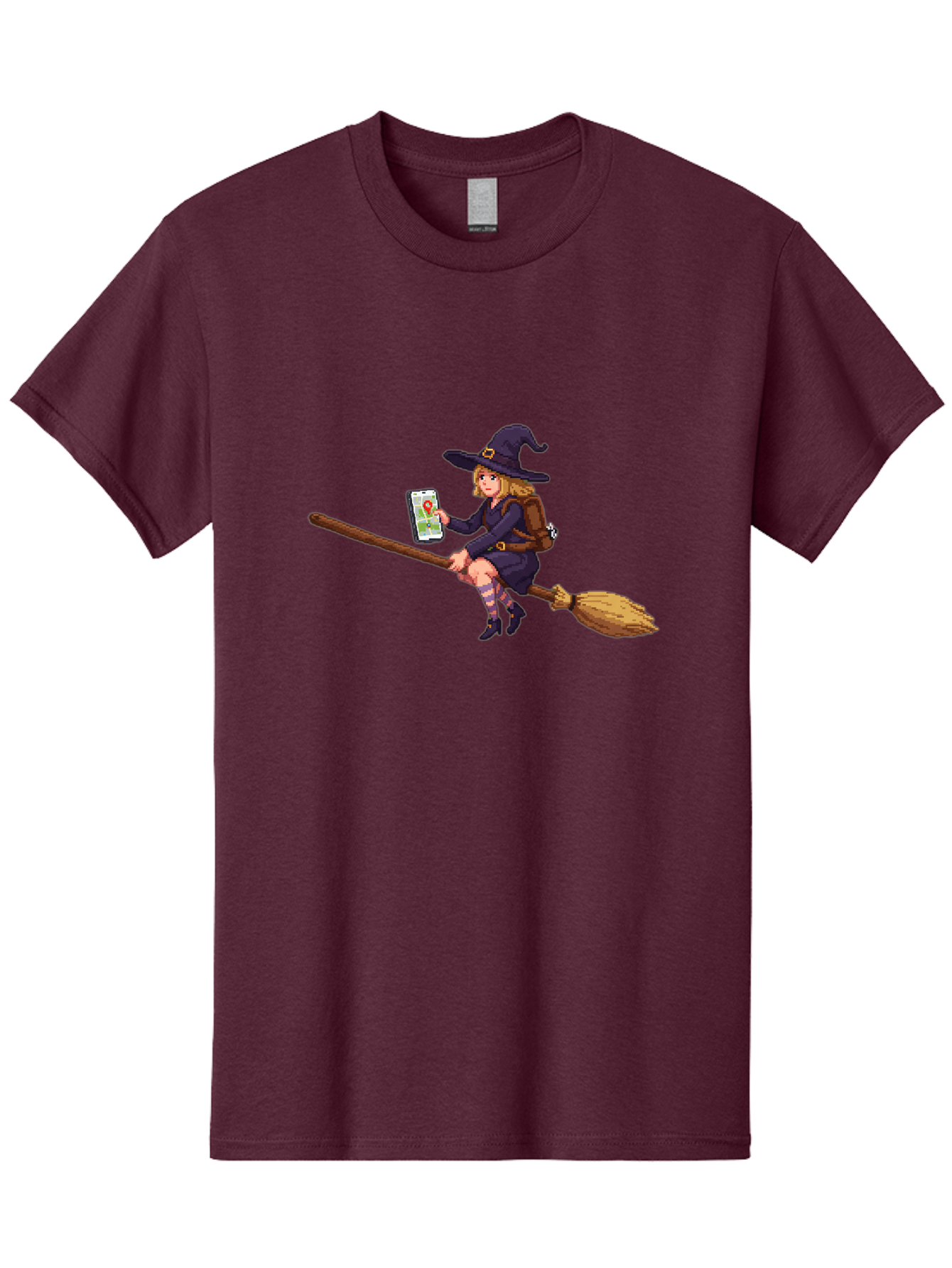 Witch-On-Broomstick-3 Men'S Graphic Tee, 100% Cotton, Comfortable Casual Summer Wear, Machine Washable, Vintage Camera, Old Camera, Antique Camera, Black Camera, Classic Photography, Photography Equipment, Nostalgic Device, Film Camera, Baq210 7