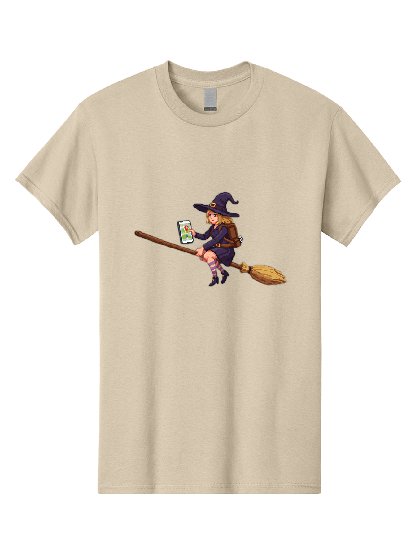 Witch-On-Broomstick-3 Men'S Graphic Tee, 100% Cotton, Comfortable Casual Summer Wear, Machine Washable, Vintage Camera, Old Camera, Antique Camera, Black Camera, Classic Photography, Photography Equipment, Nostalgic Device, Film Camera, Baq210 13