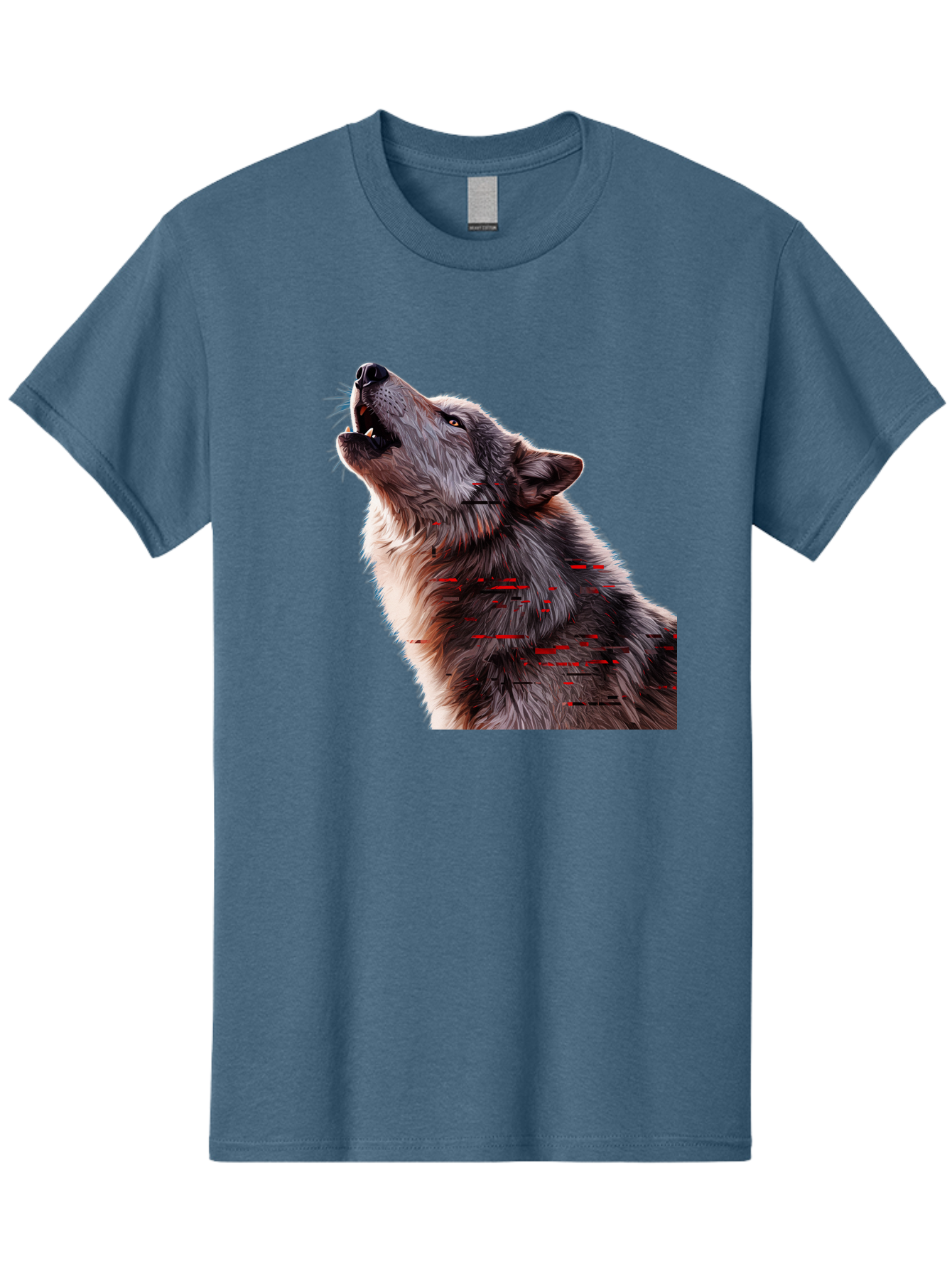 Wolf-Howling-1 Men'S Graphic Tee, 100% Cotton, Comfortable Casual Summer Wear, Machine Washable, Vintage Camera, Old Camera, Antique Camera, Black Camera, Classic Photography, Photography Equipment, Nostalgic Device, Film Camera, Camera Art Baq219 3