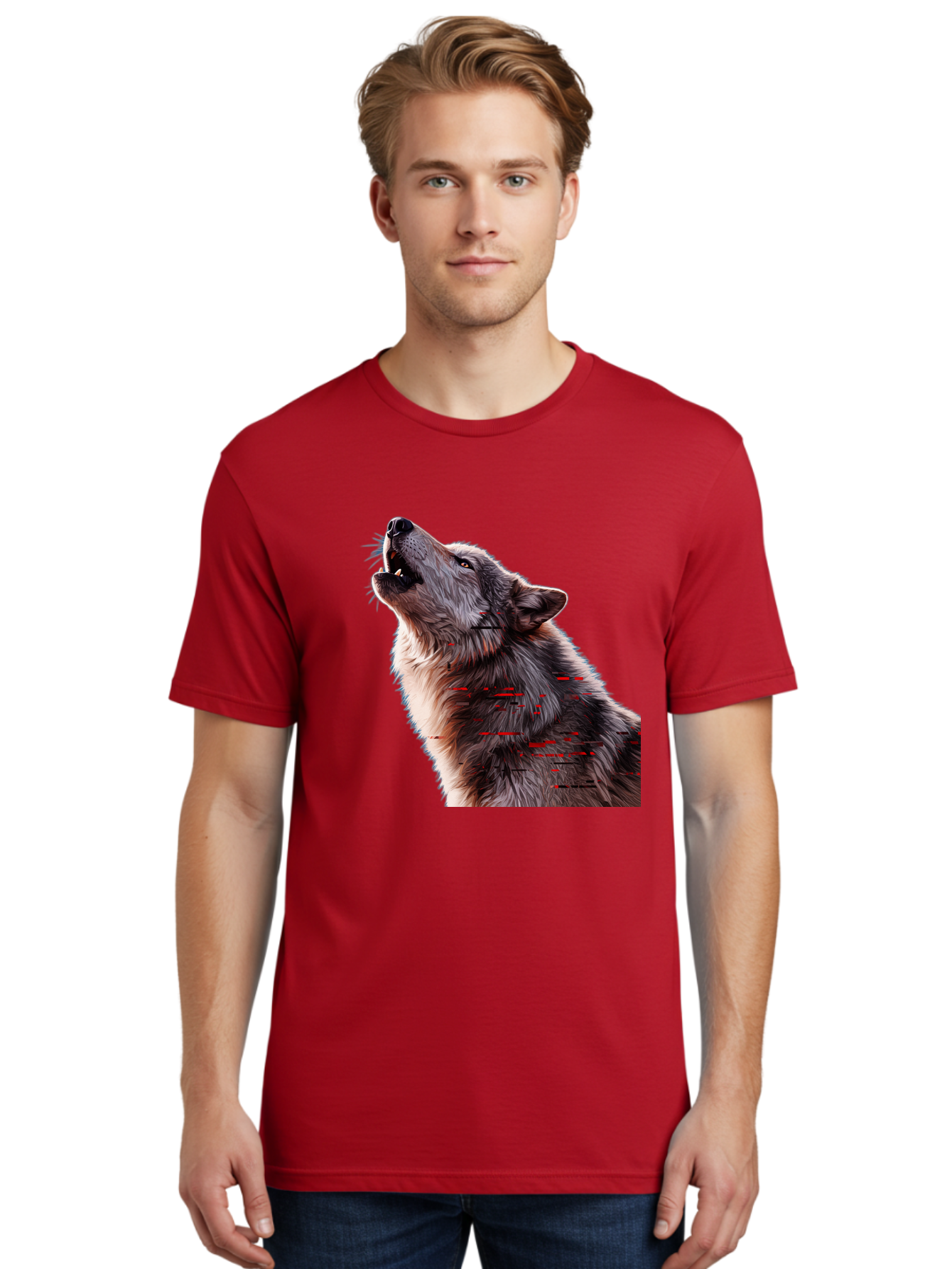 Wolf-Howling-1 Men'S Graphic Tee, 100% Cotton, Comfortable Casual Summer Wear, Machine Washable, Vintage Camera, Old Camera, Antique Camera, Black Camera, Classic Photography, Photography Equipment, Nostalgic Device, Film Camera, Camera Art Baq219 29