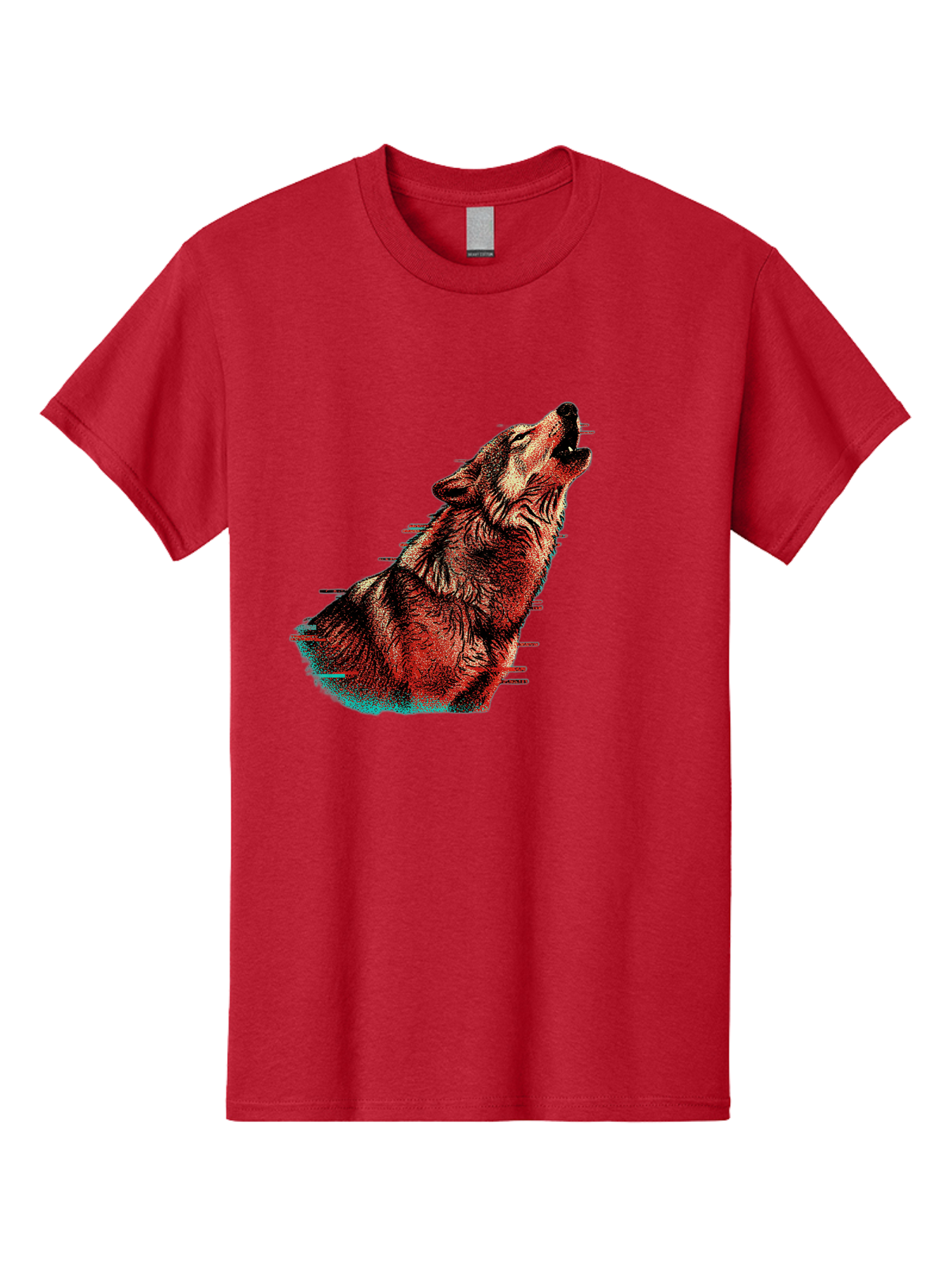 Wolf-Howling-2 Men'S Graphic Tee, 100% Cotton, Comfortable Casual Summer Wear, Machine Washable, Vintage Camera, Old Camera, Antique Camera, Black Camera, Classic Photography, Photography Equipment, Nostalgic Device, Film Camera, Camera Art Baq220 2