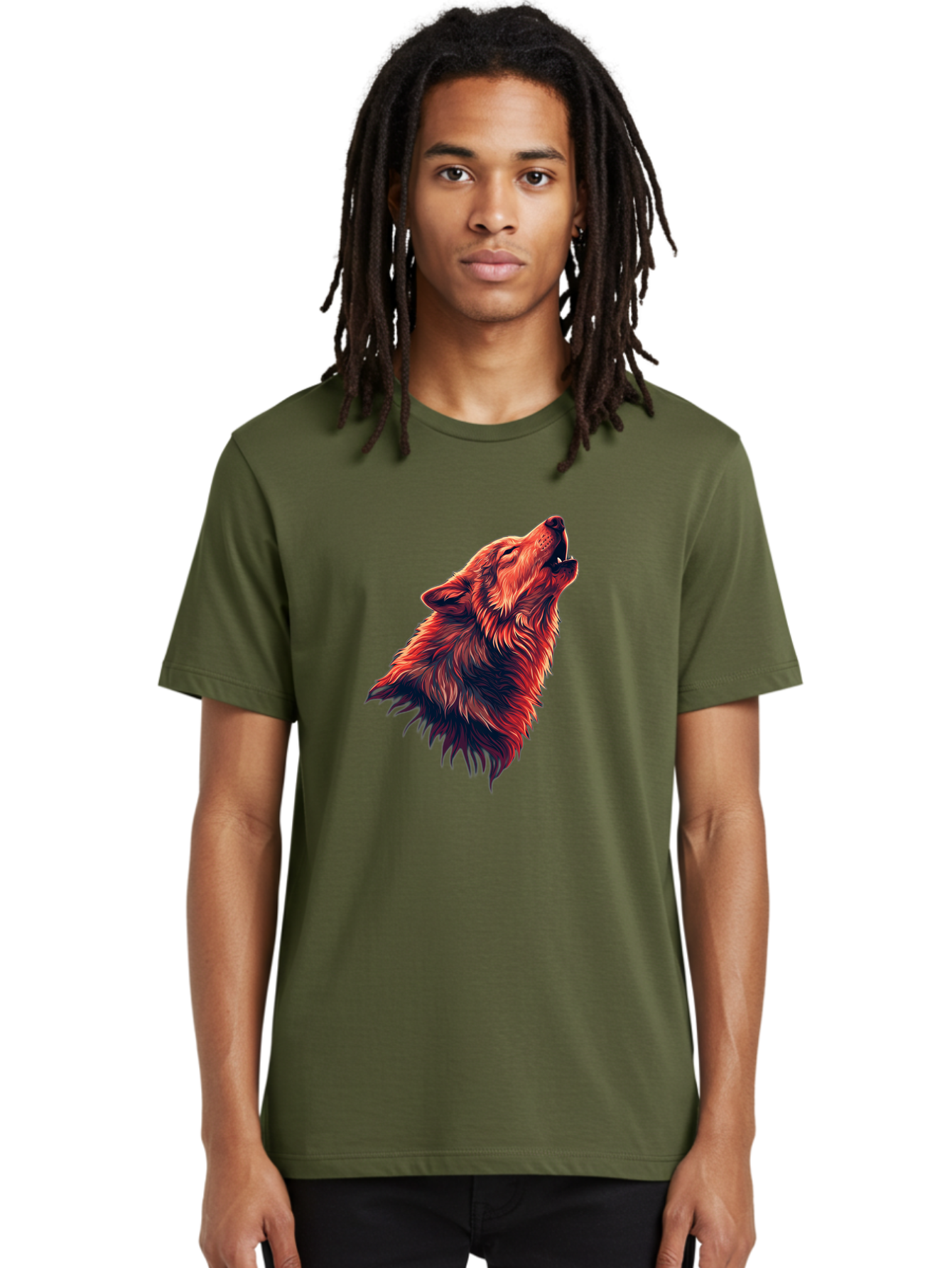 Wolf-Howling-4 Men'S Graphic Tee, 100% Cotton, Comfortable Casual Summer Wear, Machine Washable, Vintage Camera, Old Camera, Antique Camera, Black Camera, Classic Photography, Photography Equipment, Nostalgic Device, Film Camera, Camera Art Baq222 19