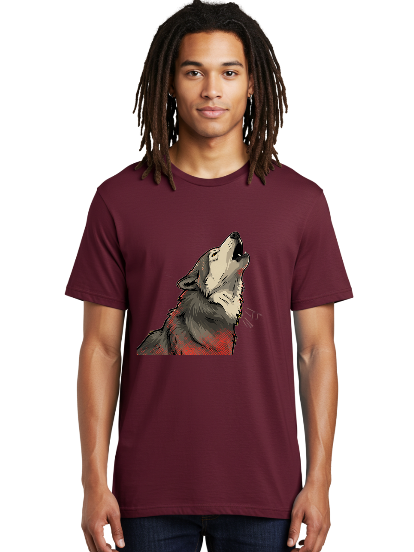 Wolf-Howling-5 Men'S Graphic Tee, 100% Cotton, Comfortable Casual Summer Wear, Machine Washable, Vintage Camera, Old Camera, Antique Camera, Black Camera, Classic Photography, Photography Equipment, Nostalgic Device, Film Camera, Camera Art Baq223 23