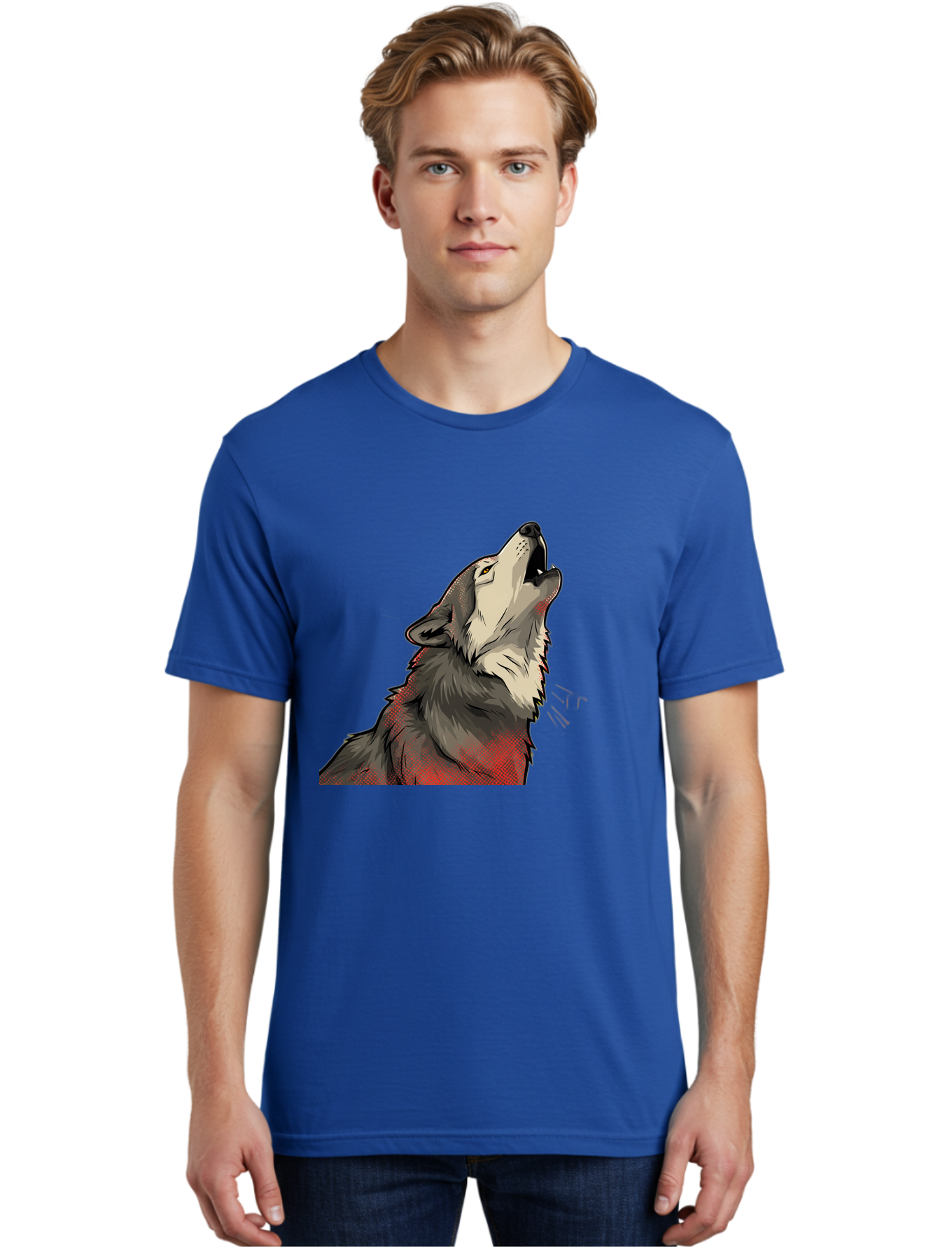 Wolf-Howling-5 Men'S Graphic Tee, 100% Cotton, Comfortable Casual Summer Wear, Machine Washable, Vintage Camera, Old Camera, Antique Camera, Black Camera, Classic Photography, Photography Equipment, Nostalgic Device, Film Camera, Camera Art Baq223 18