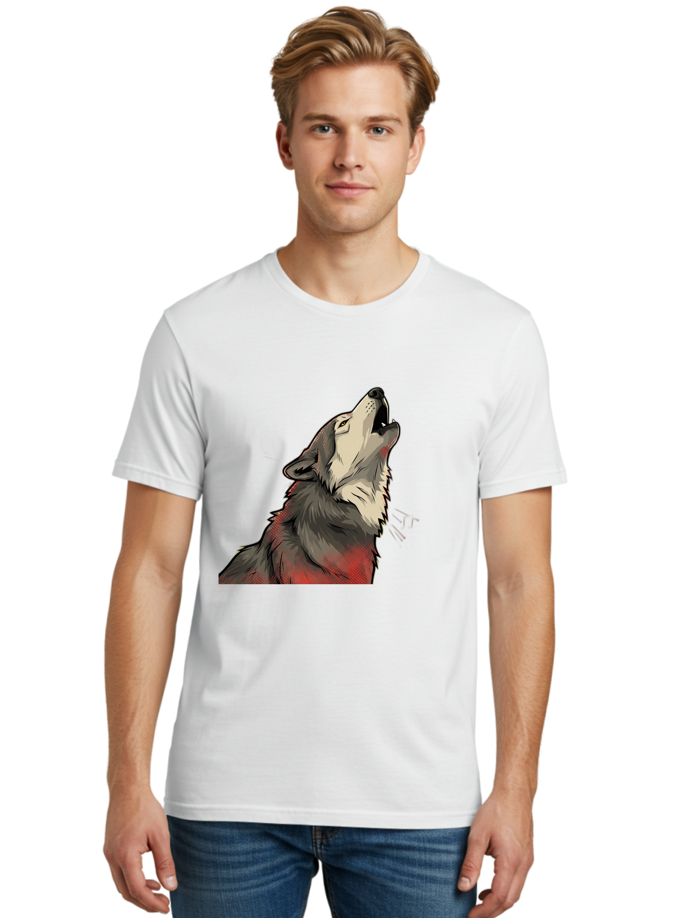Wolf-Howling-5 Men'S Graphic Tee, 100% Cotton, Comfortable Casual Summer Wear, Machine Washable, Vintage Camera, Old Camera, Antique Camera, Black Camera, Classic Photography, Photography Equipment, Nostalgic Device, Film Camera, Camera Art Baq223 22