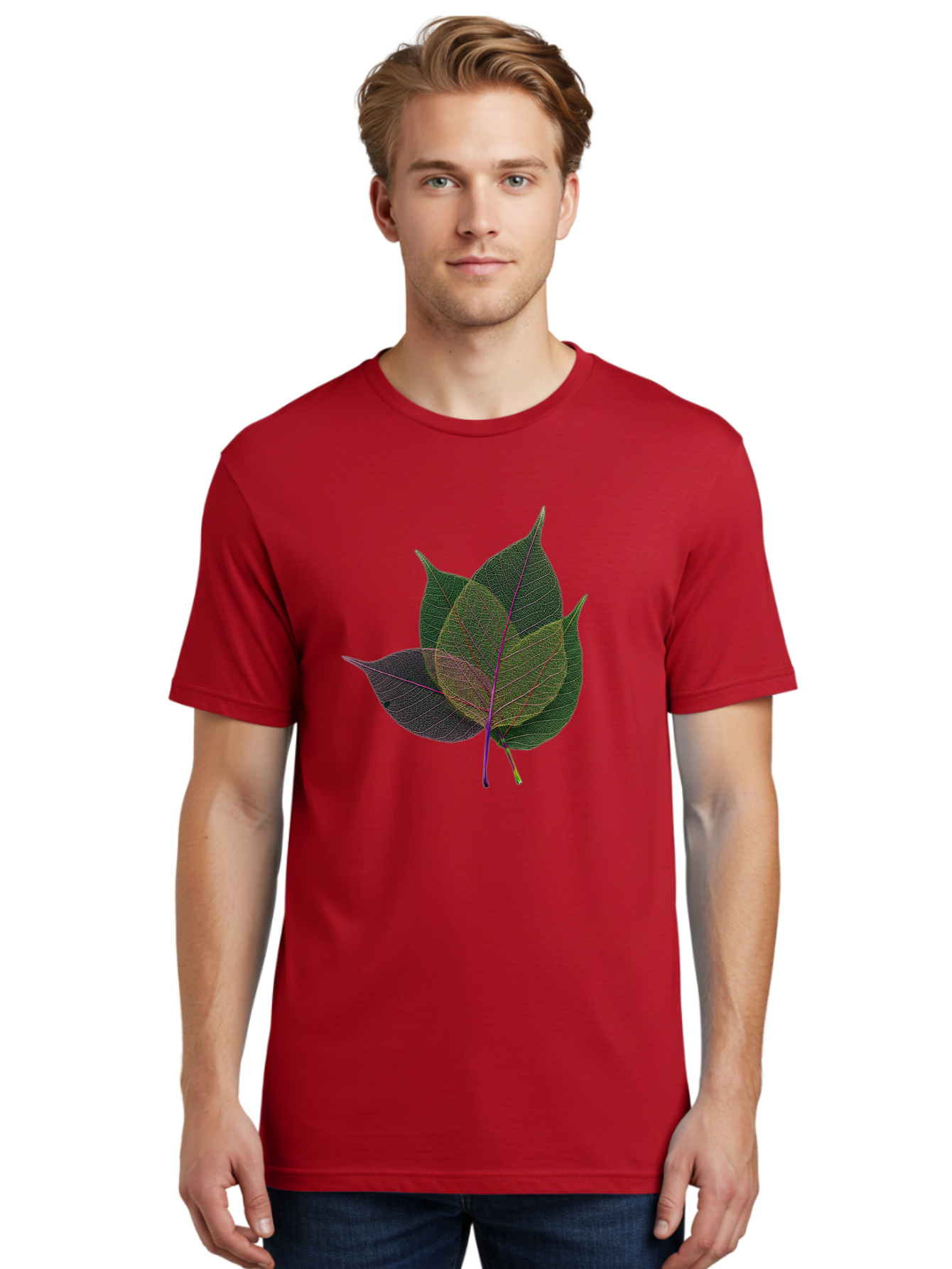 X-Ray-Leaves Men'S Graphic Tee, 100% Cotton, Comfortable Casual Summer Wear, Machine Washable, Vintage Camera, Old Camera, Antique Camera, Black Camera, Classic Photography, Photography Equipment, Nostalgic Device, Film Camera, Camera Art Baq239 30