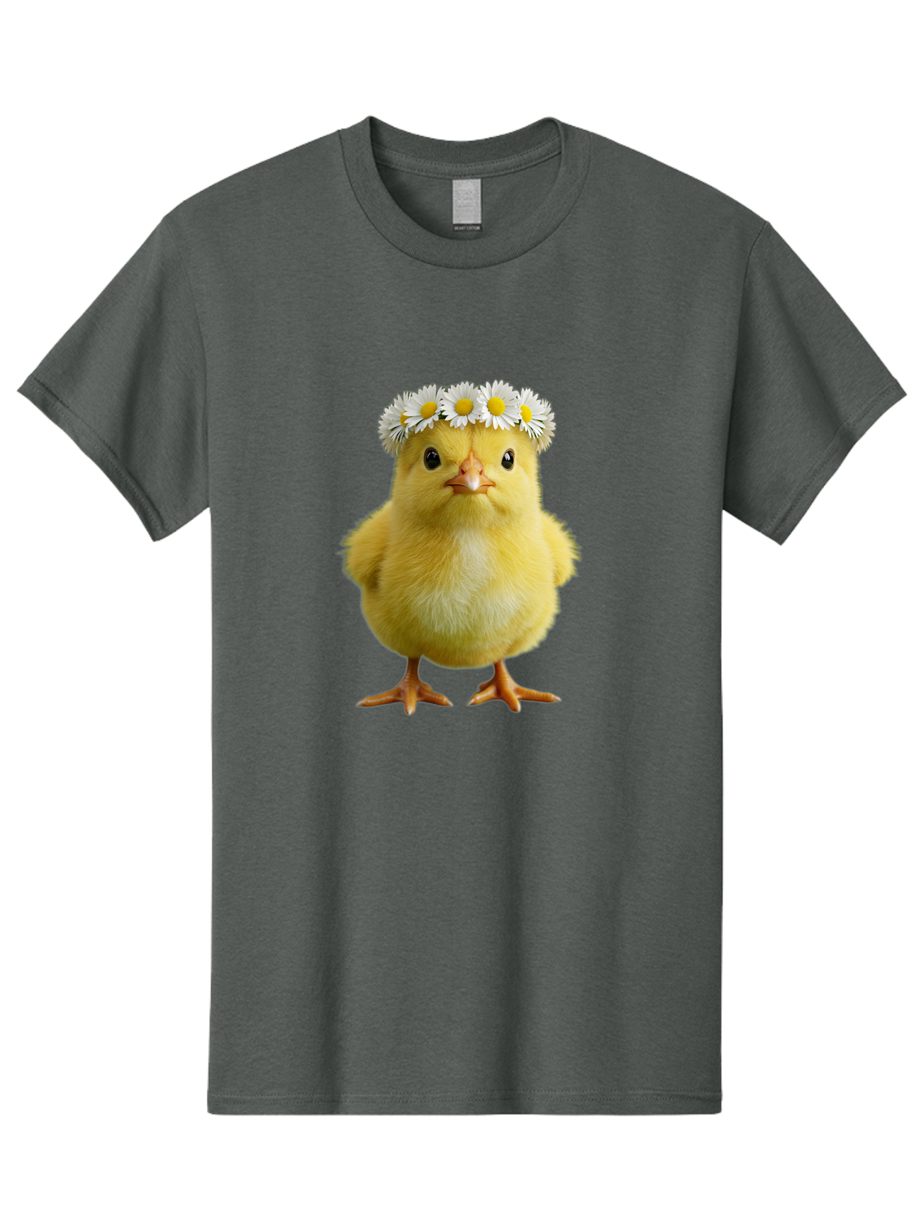 Yellow-Chick-With-Daisies Men'S Graphic Tee, 100% Cotton, Comfortable Casual Summer Wear, Machine Washable, Vintage Camera, Old Camera, Antique Camera, Black Camera, Classic Photography, Photography Equipment, Nostalgic Device, Film Camera, Baq240 3