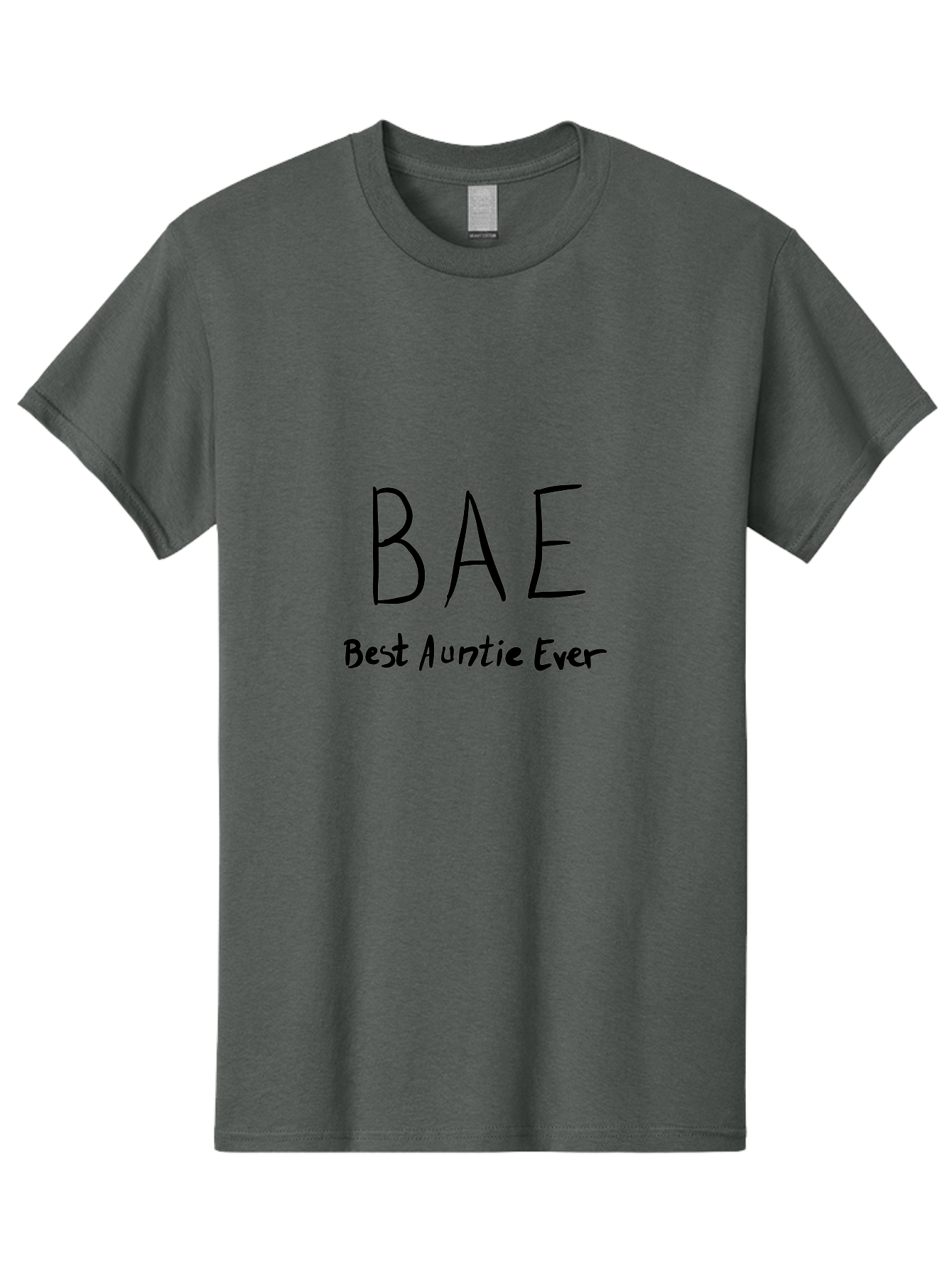 Bae-Best-Auntie-Ever Men'S Graphic Tee, 100% Cotton, Comfortable Casual Summer Wear, Machine Washable, Fun Aunt Gift, Auntie Appreciation, Best Aunt Ever, Bae, Auntie Love, Aunt Quotes, Aunt Life -  Aaa008 21