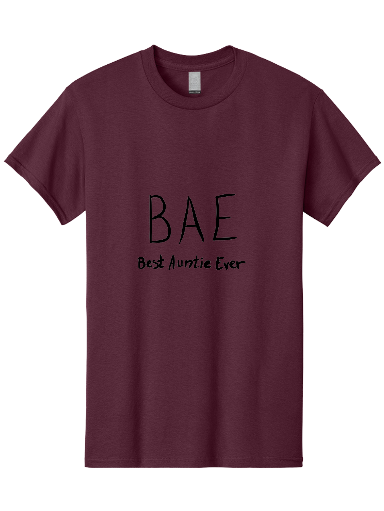 Bae-Best-Auntie-Ever Men'S Graphic Tee, 100% Cotton, Comfortable Casual Summer Wear, Machine Washable, Fun Aunt Gift, Auntie Appreciation, Best Aunt Ever, Bae, Auntie Love, Aunt Quotes, Aunt Life -  Aaa008 25