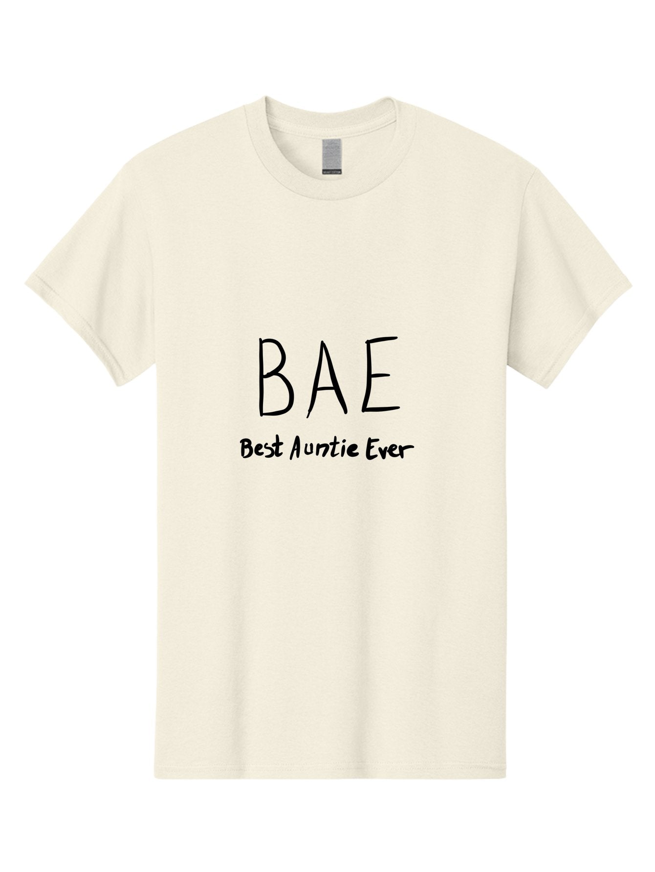 Bae-Best-Auntie-Ever Men'S Graphic Tee, 100% Cotton, Comfortable Casual Summer Wear, Machine Washable, Fun Aunt Gift, Auntie Appreciation, Best Aunt Ever, Bae, Auntie Love, Aunt Quotes, Aunt Life -  Aaa008 9