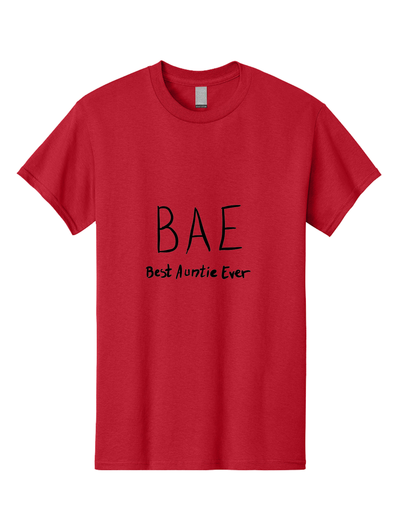Bae-Best-Auntie-Ever Men'S Graphic Tee, 100% Cotton, Comfortable Casual Summer Wear, Machine Washable, Fun Aunt Gift, Auntie Appreciation, Best Aunt Ever, Bae, Auntie Love, Aunt Quotes, Aunt Life -  Aaa008 23