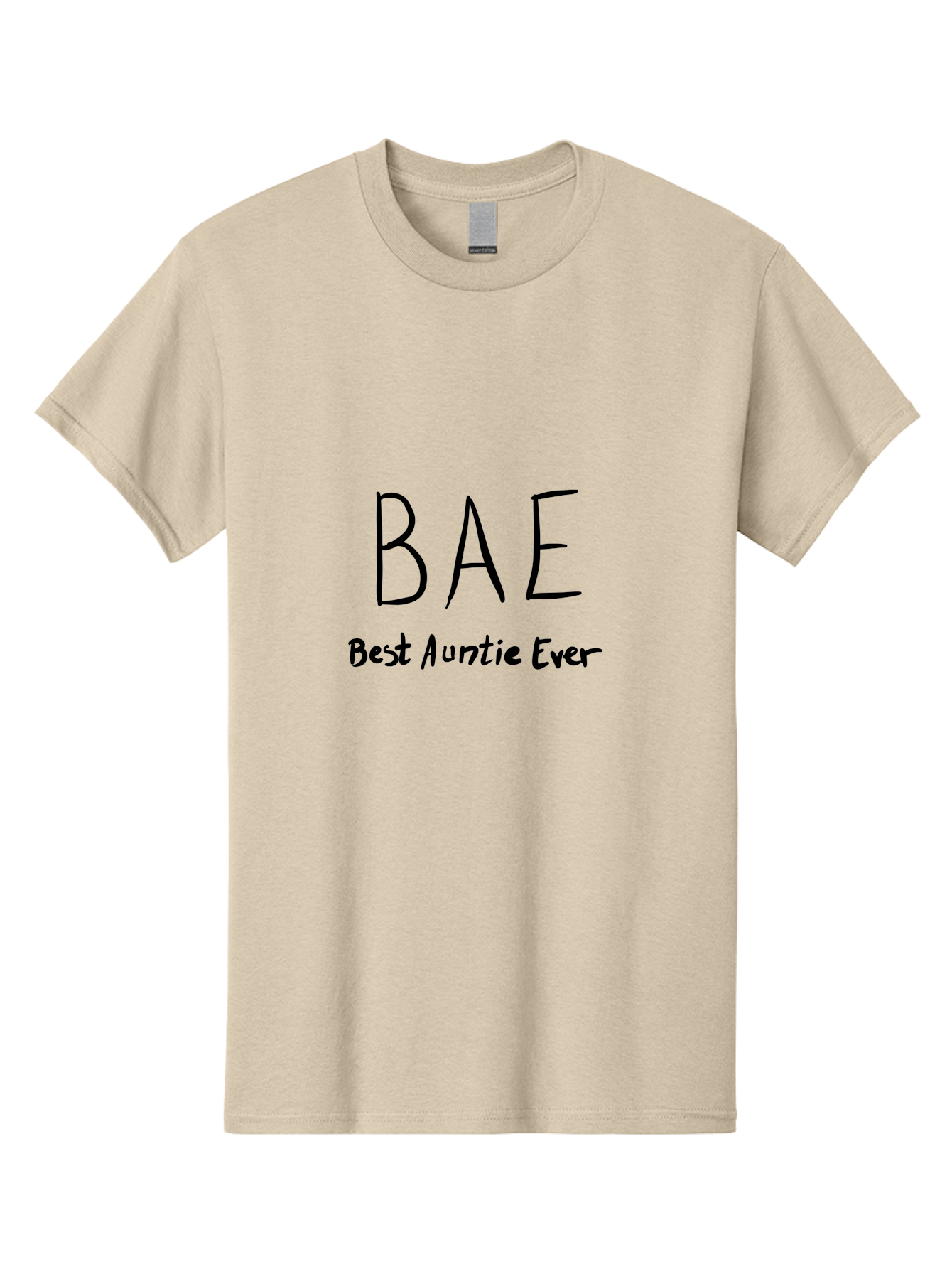 Bae-Best-Auntie-Ever Men'S Graphic Tee, 100% Cotton, Comfortable Casual Summer Wear, Machine Washable, Fun Aunt Gift, Auntie Appreciation, Best Aunt Ever, Bae, Auntie Love, Aunt Quotes, Aunt Life -  Aaa008 15