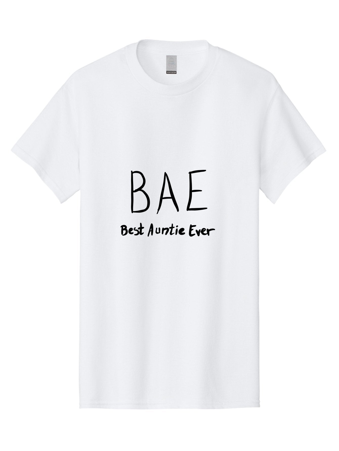 Bae-Best-Auntie-Ever Men'S Graphic Tee, 100% Cotton, Comfortable Casual Summer Wear, Machine Washable, Fun Aunt Gift, Auntie Appreciation, Best Aunt Ever, Bae, Auntie Love, Aunt Quotes, Aunt Life -  Aaa008 27