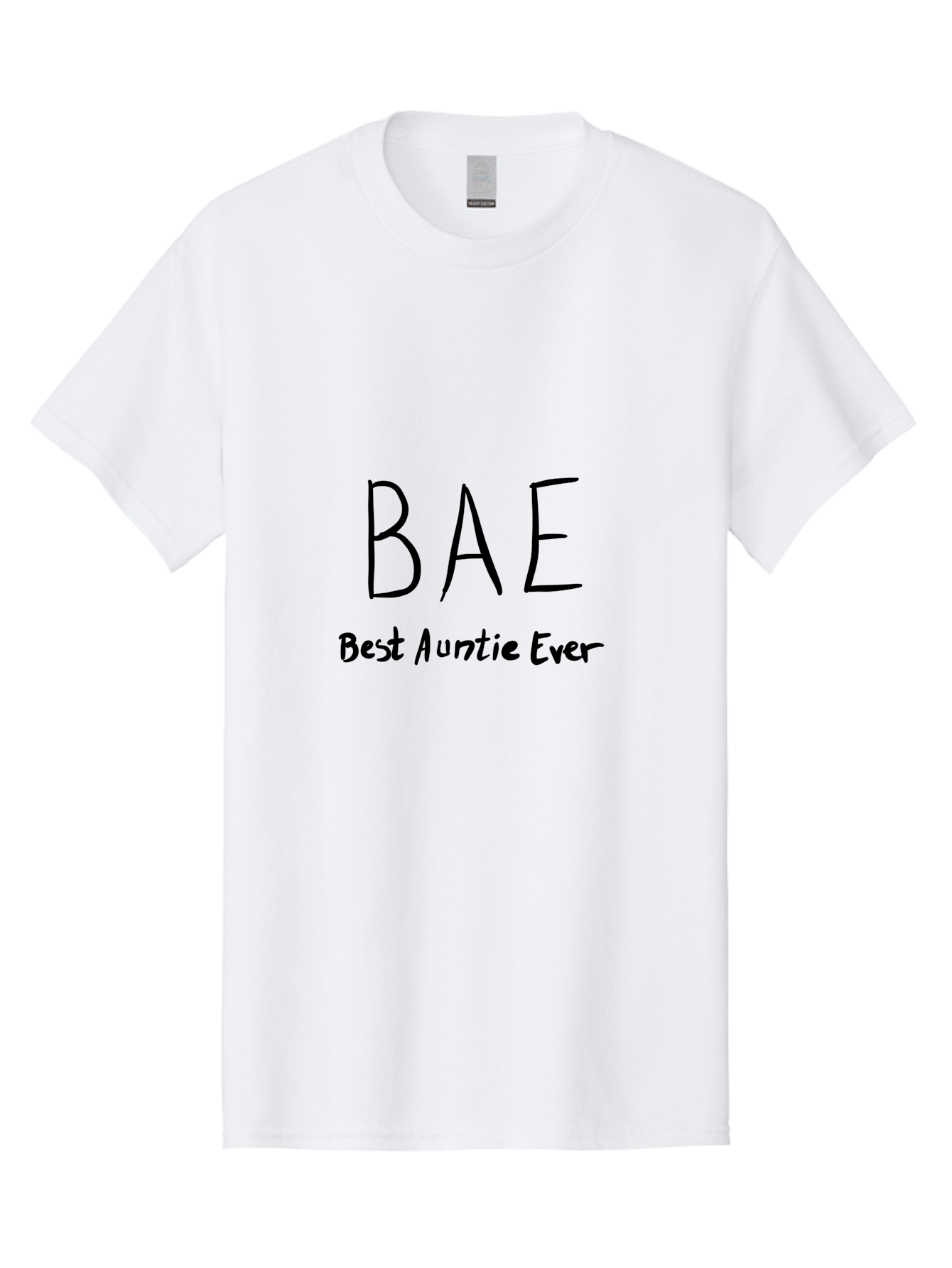 Bae-Best-Auntie-Ever Men'S Graphic Tee, 100% Cotton, Comfortable Casual Summer Wear, Machine Washable, Fun Aunt Gift, Auntie Appreciation, Best Aunt Ever, Bae, Auntie Love, Aunt Quotes, Aunt Life -  Aaa008 7